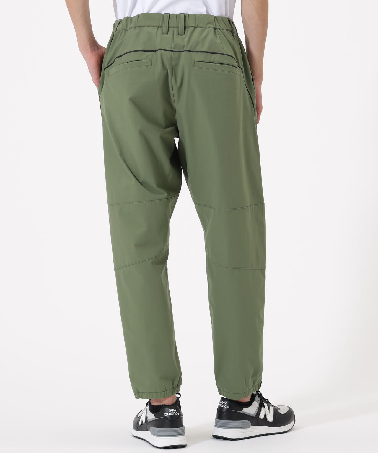 ジャージー ワイド ジョガーパンツ (MENS)