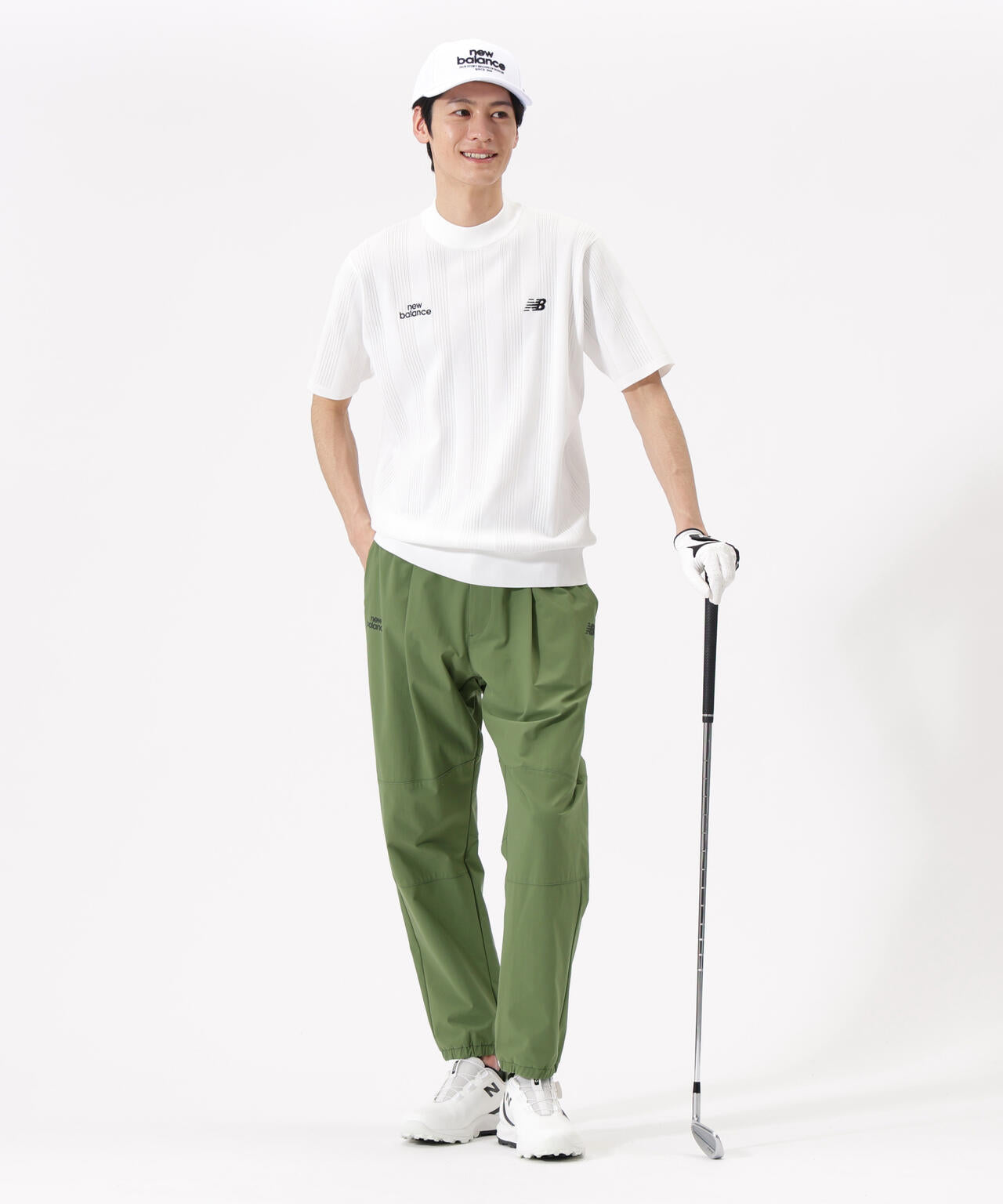 ジャージー ワイド ジョガーパンツ (MENS)