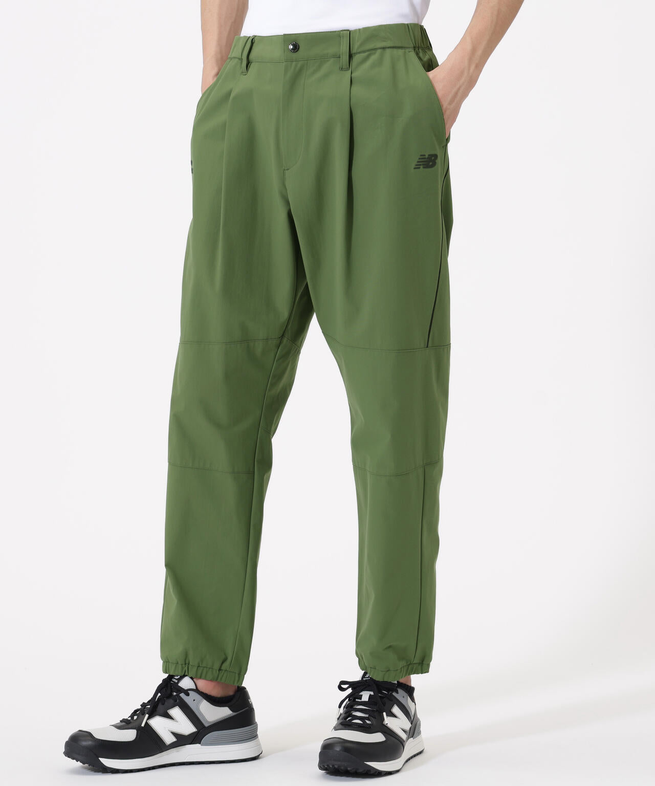 ジャージー ワイド ジョガーパンツ (MENS)