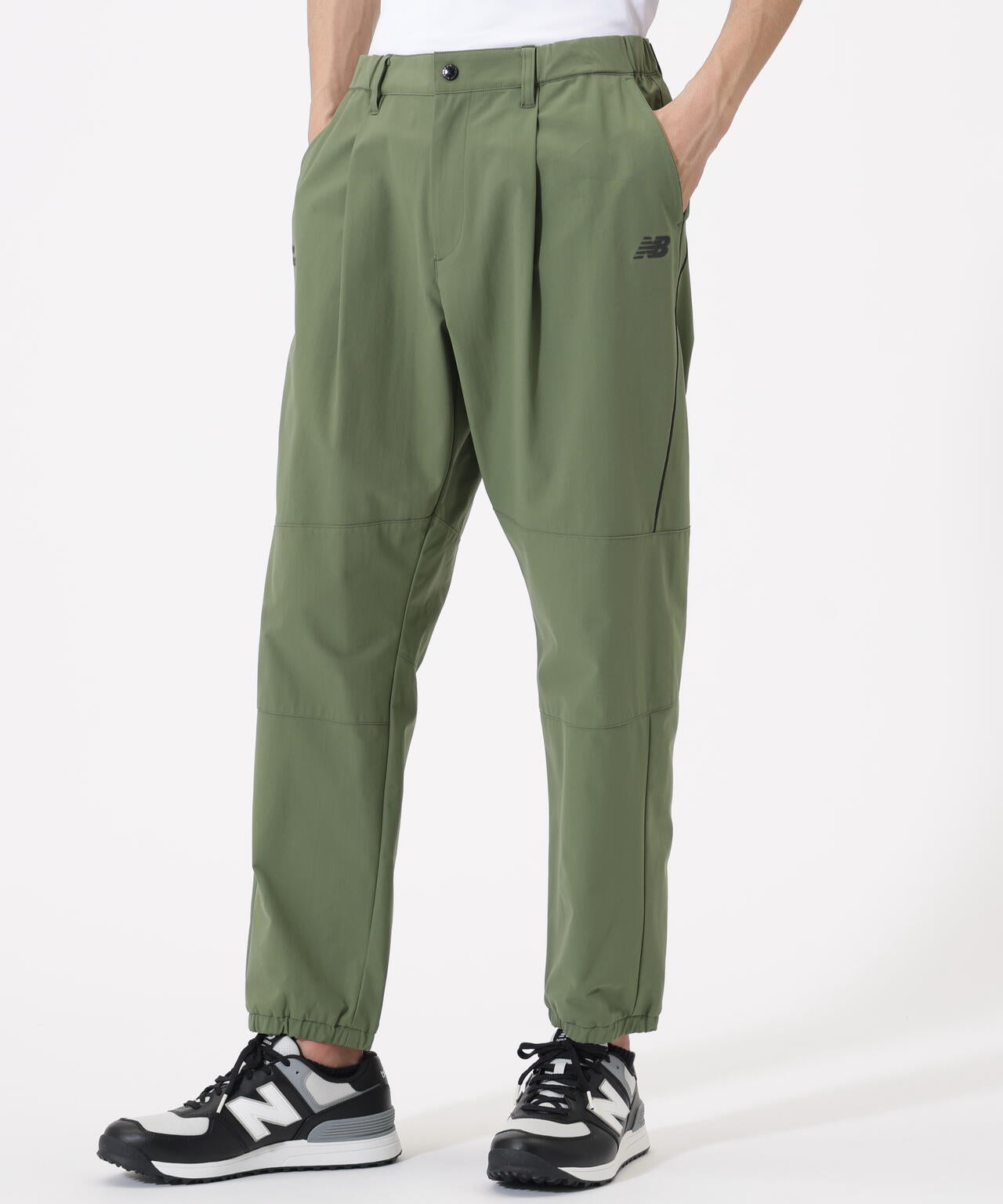 ジャージー ワイド ジョガーパンツ (MENS)