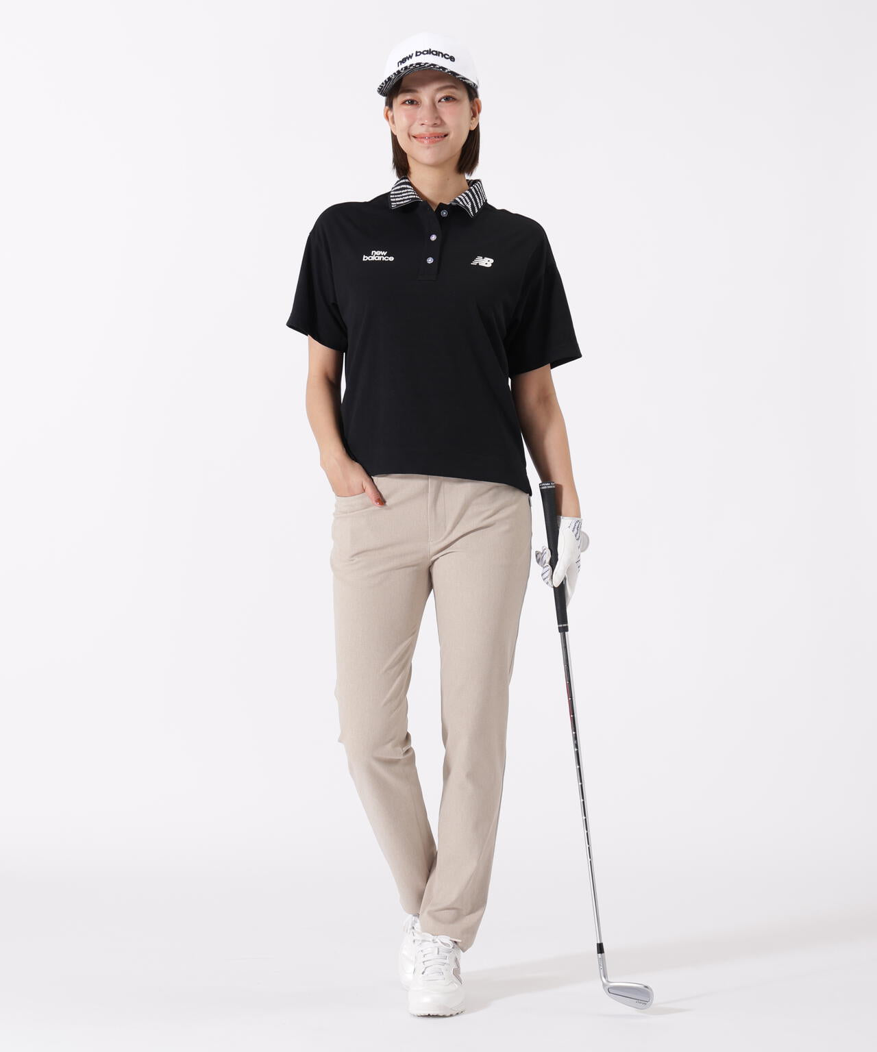 半袖 ビッグ ポロシャツ (WOMENS)