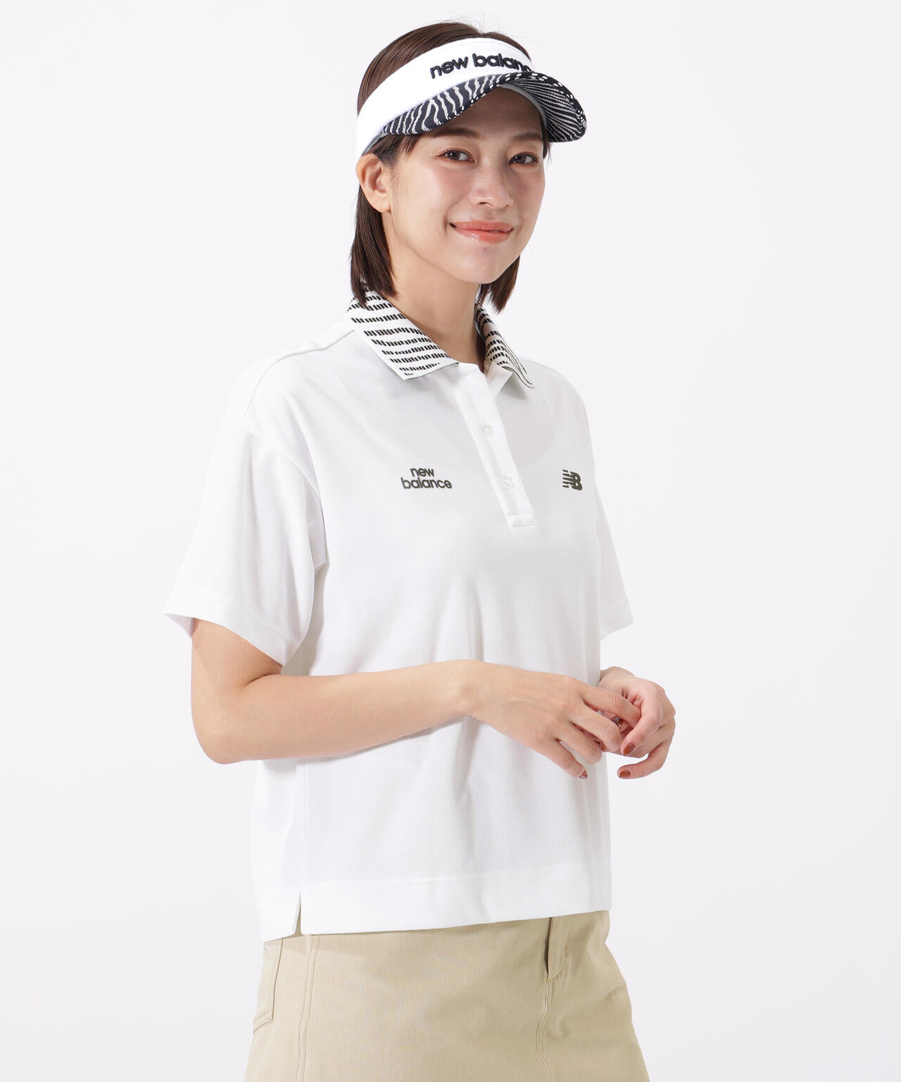 半袖 ビッグ ポロシャツ (WOMENS)