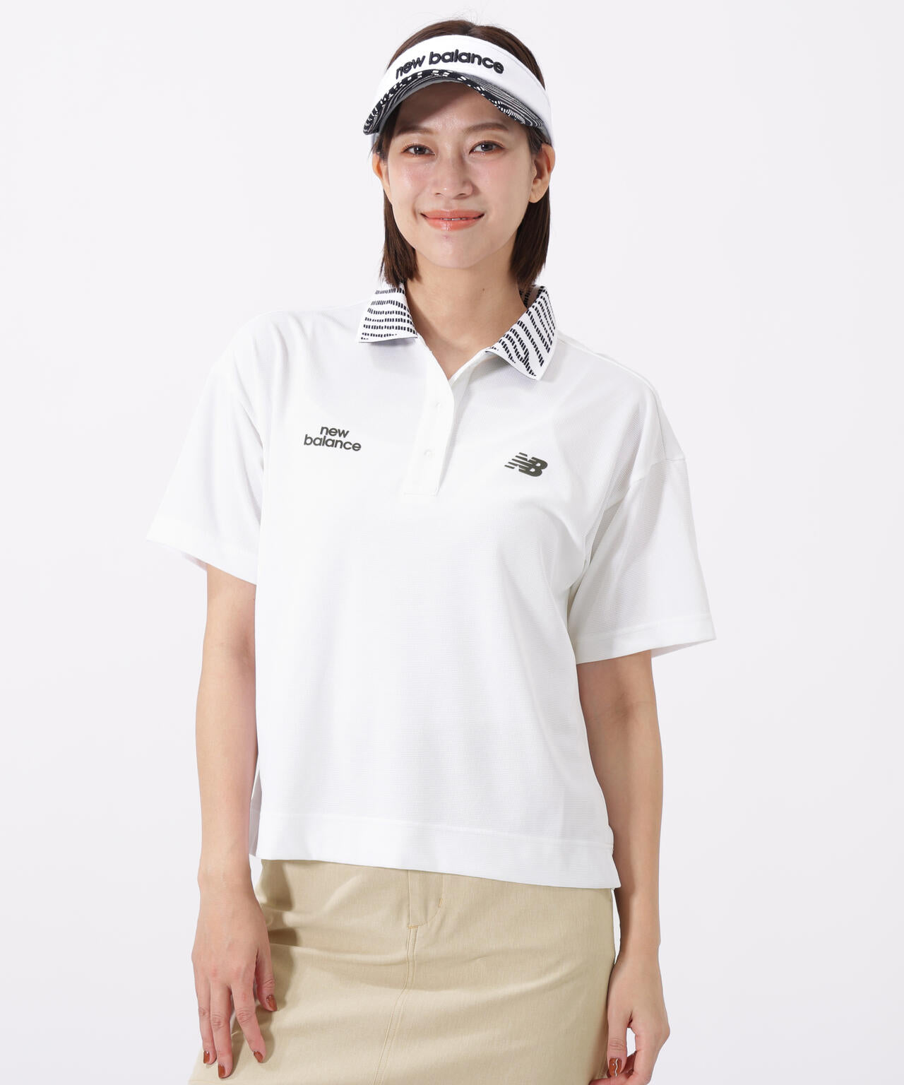 半袖 ビッグ ポロシャツ (WOMENS)