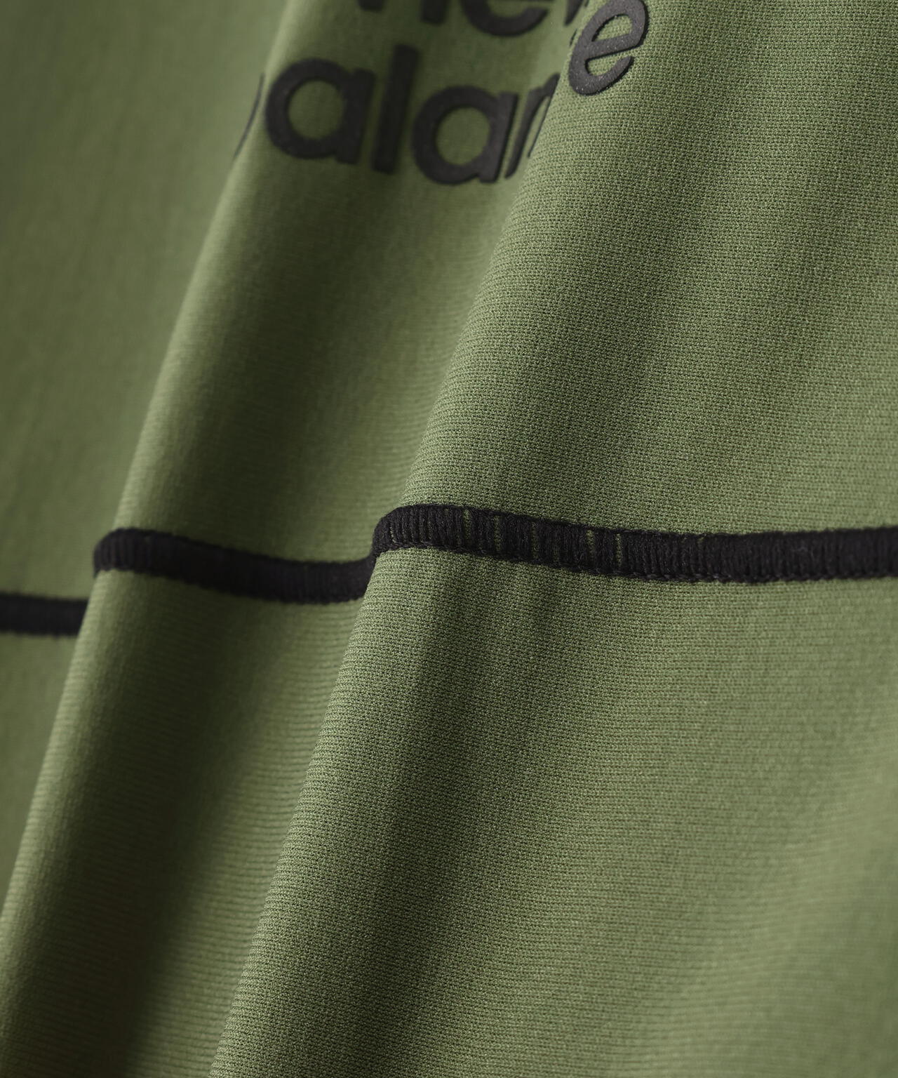 ハーフスリーブ スタンドジップ プルオーバー (MENS)