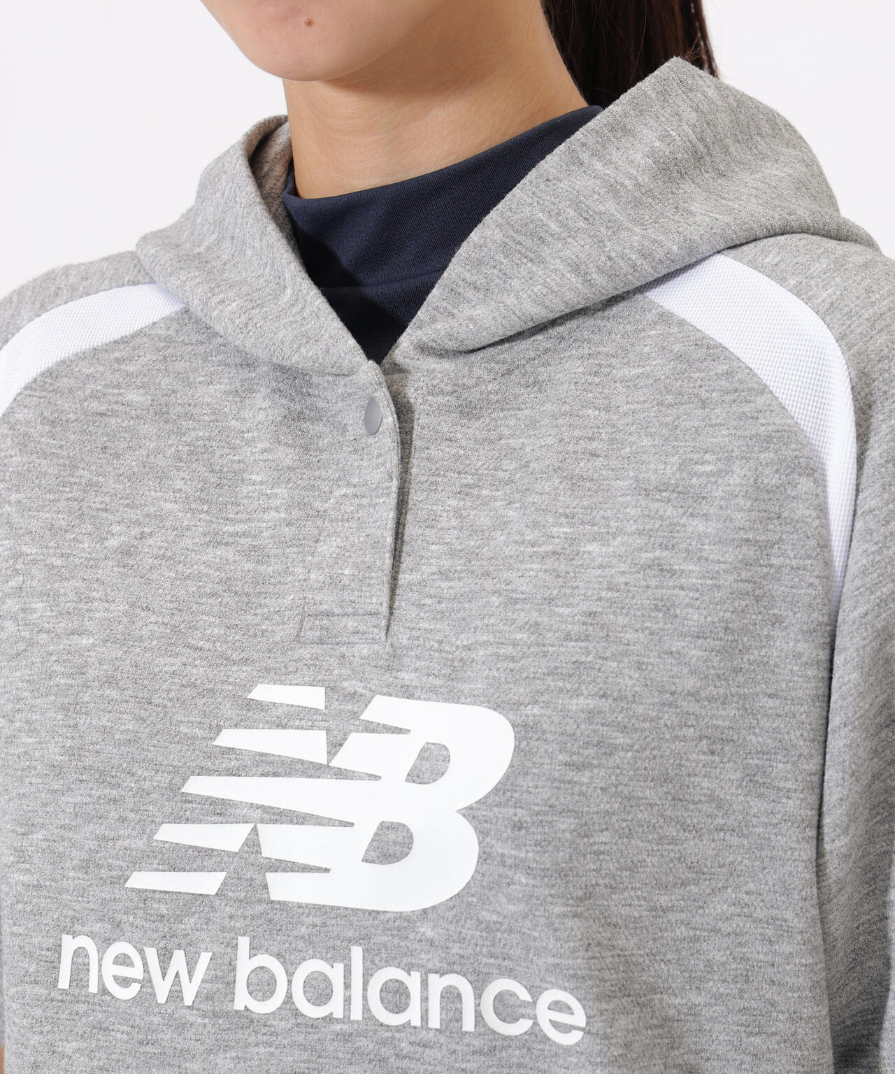 ハーフスリーブ スウェット プルオーバー フーディー (WOMENS)