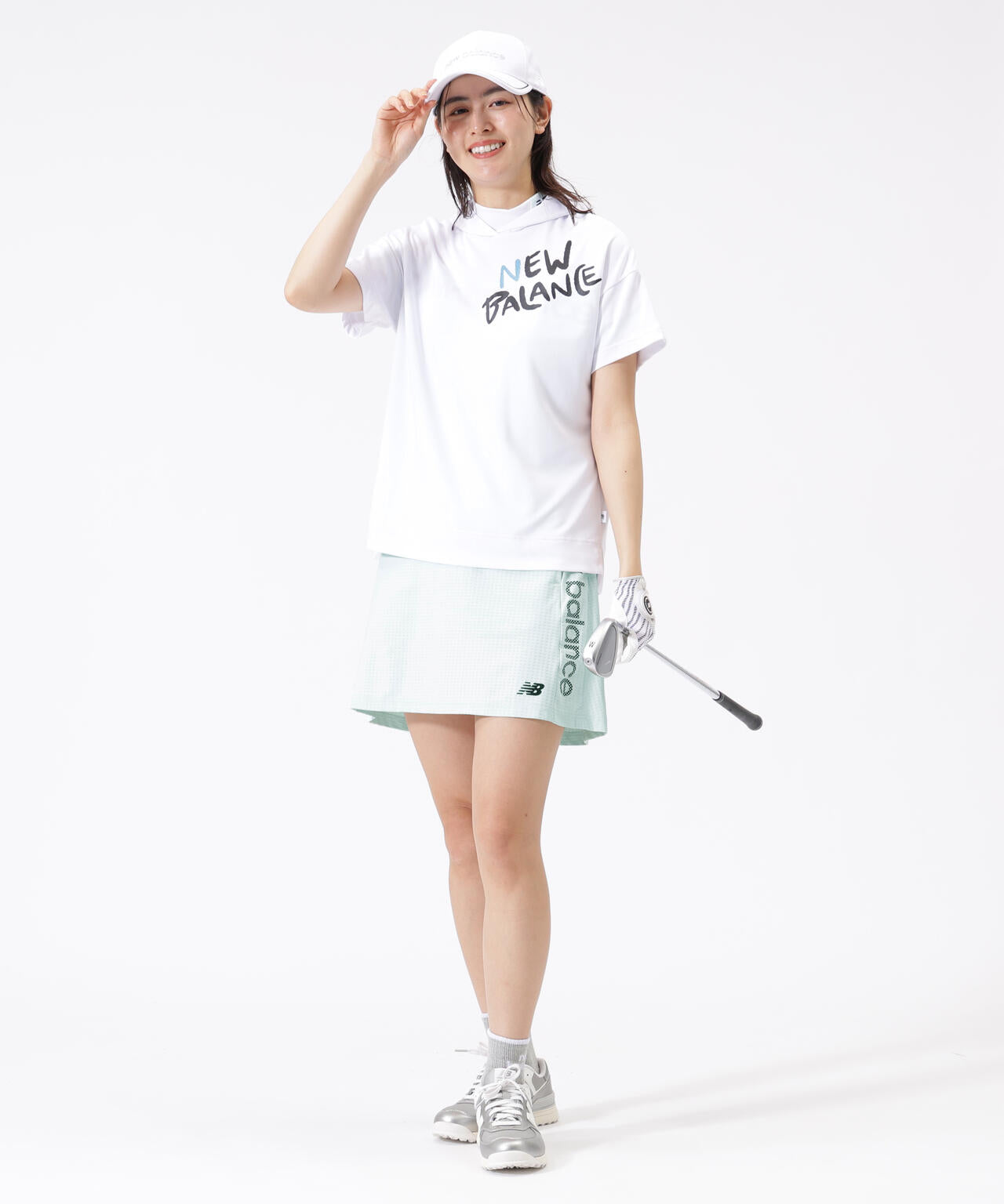 接触冷感 半袖 プルオーバー フーディー (WOMENS)