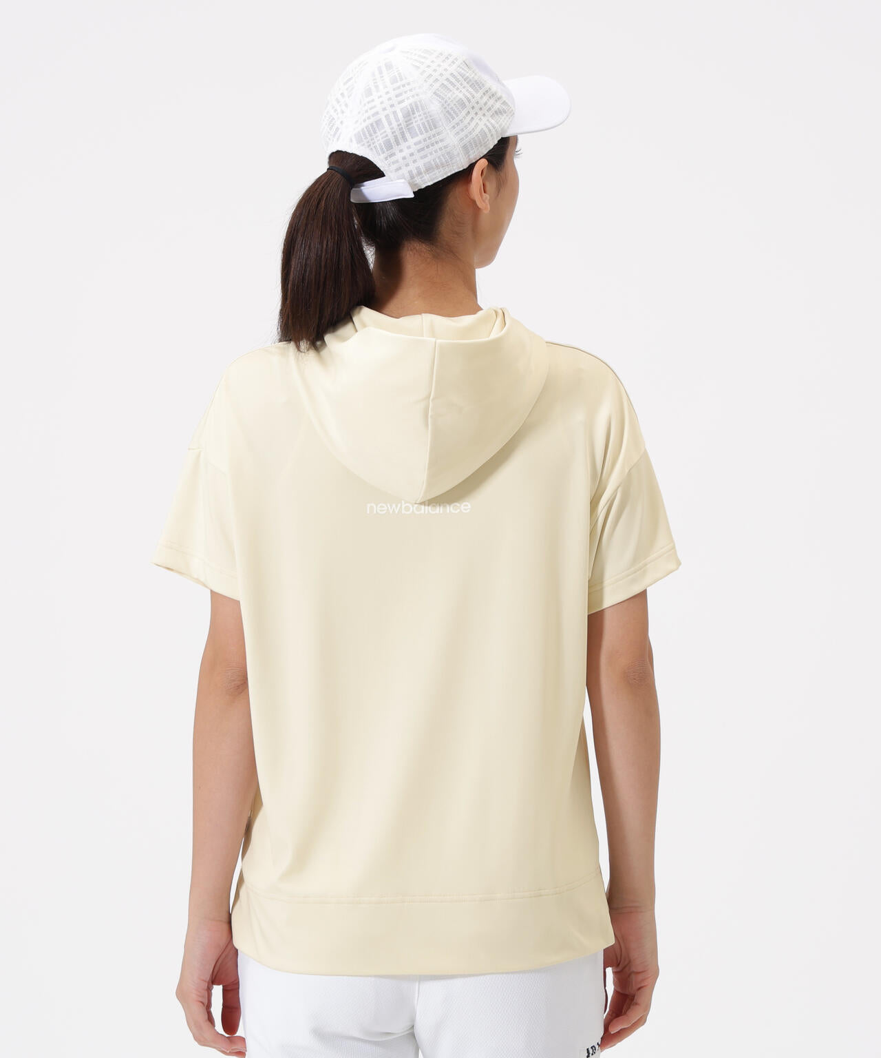 接触冷感 半袖 プルオーバー フーディー (WOMENS)
