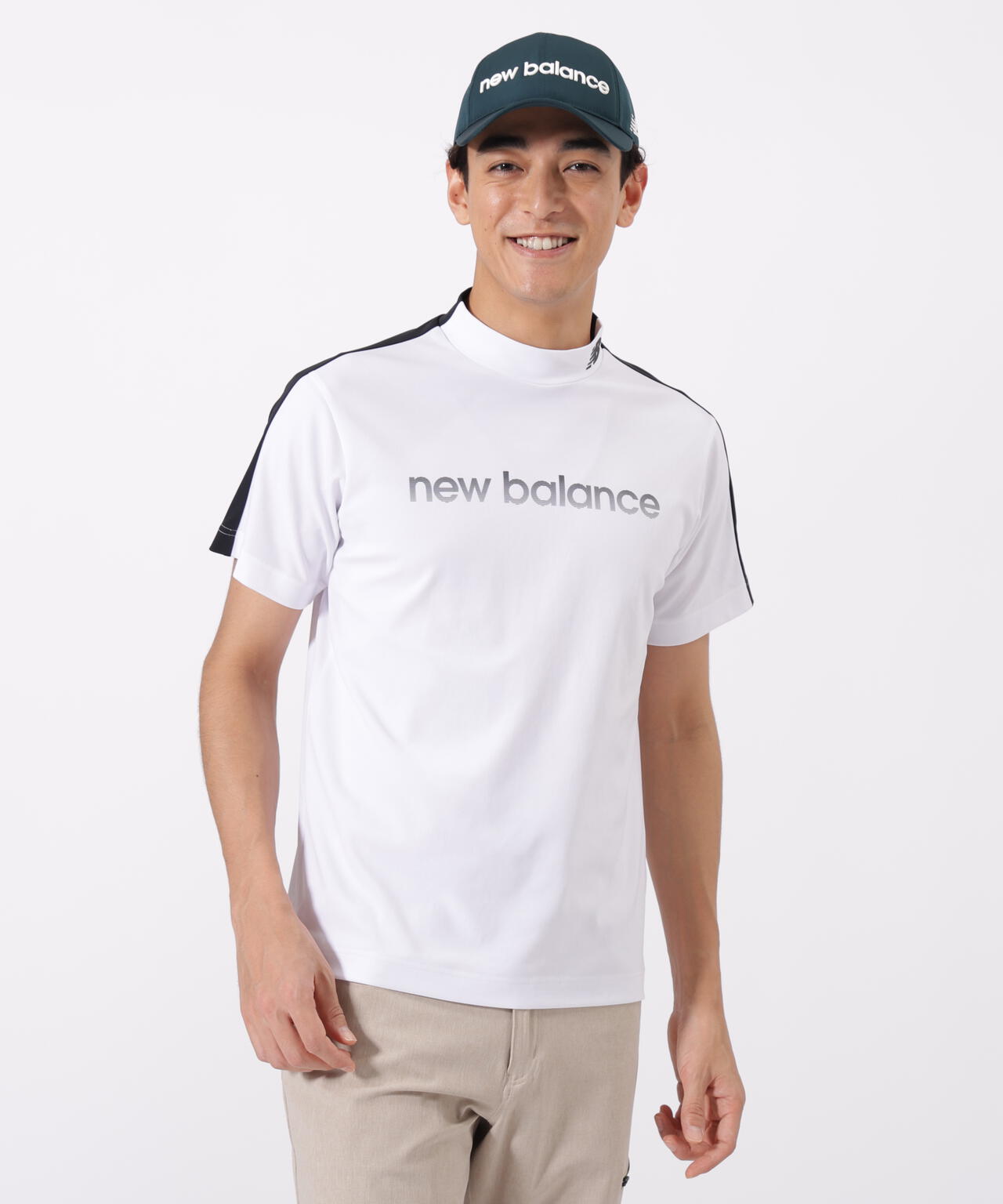 半袖 モックネック プルオーバー (MENS)