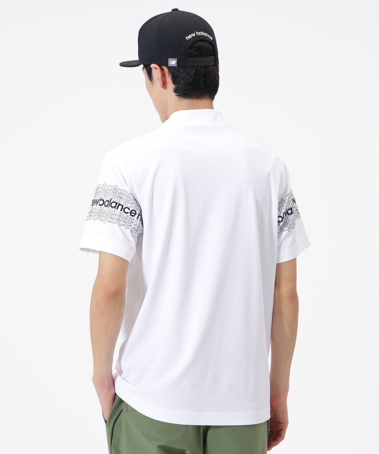 超速乾 半袖 モックネック プルオーバー (MENS)