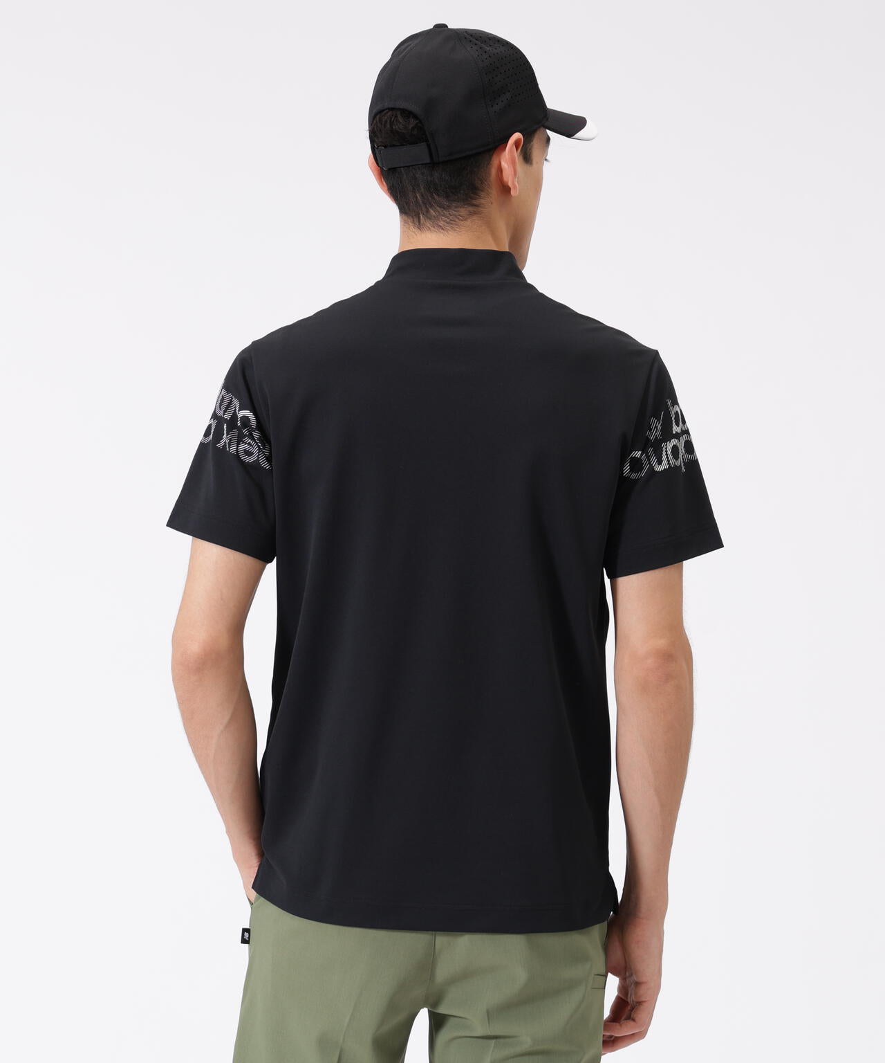 半袖 モックネック プルオーバー (MENS)