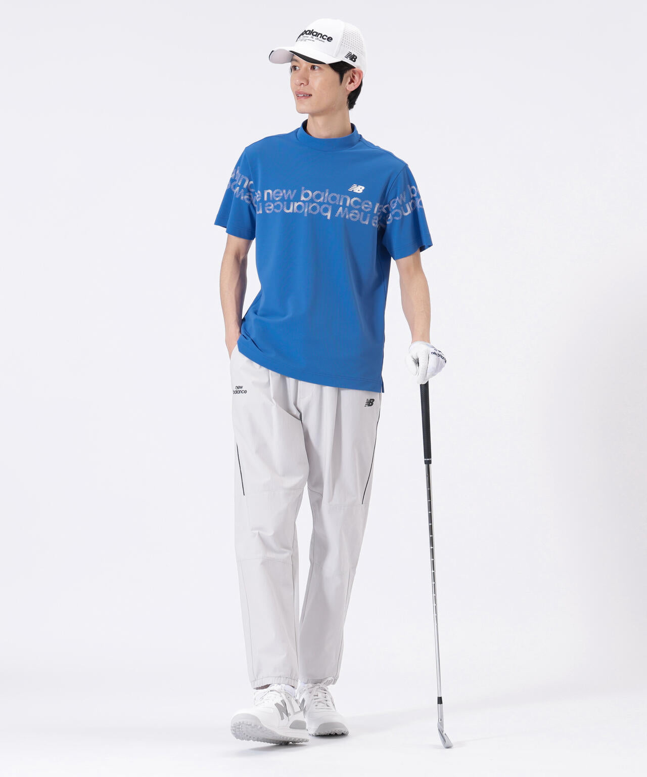 半袖 モックネック プルオーバー (MENS)