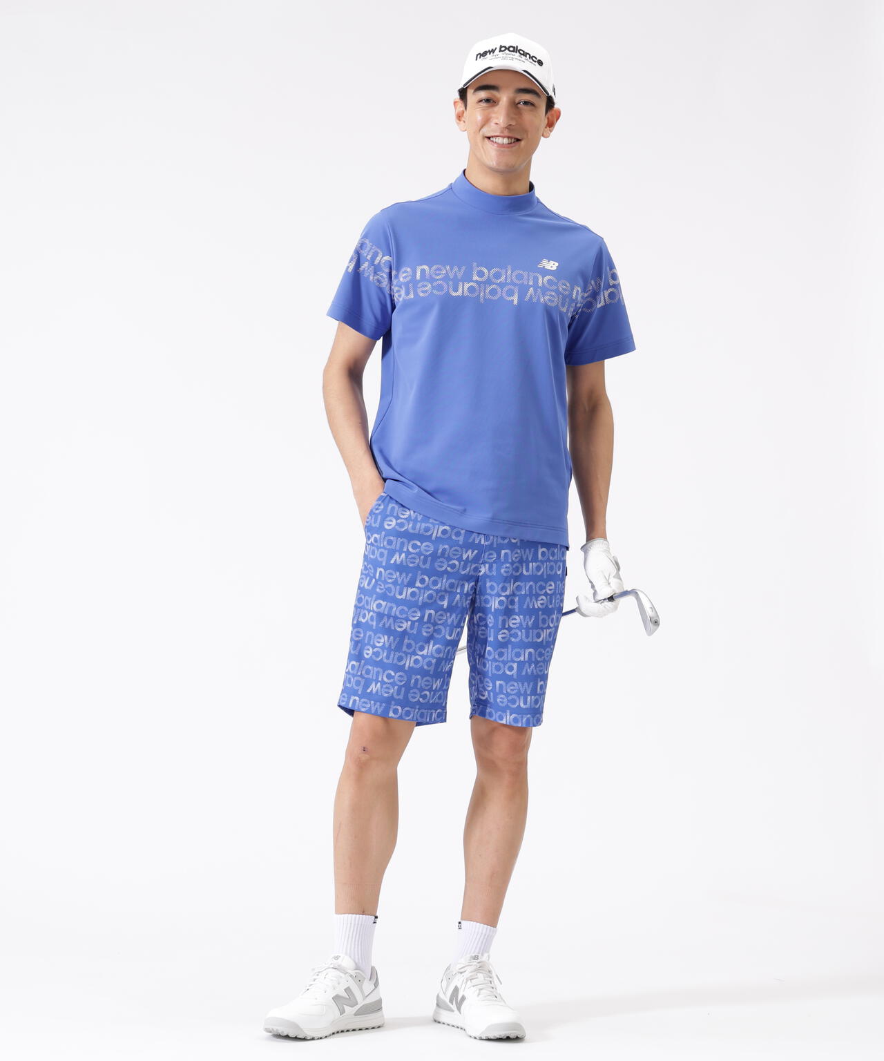 半袖 モックネック プルオーバー (MENS)