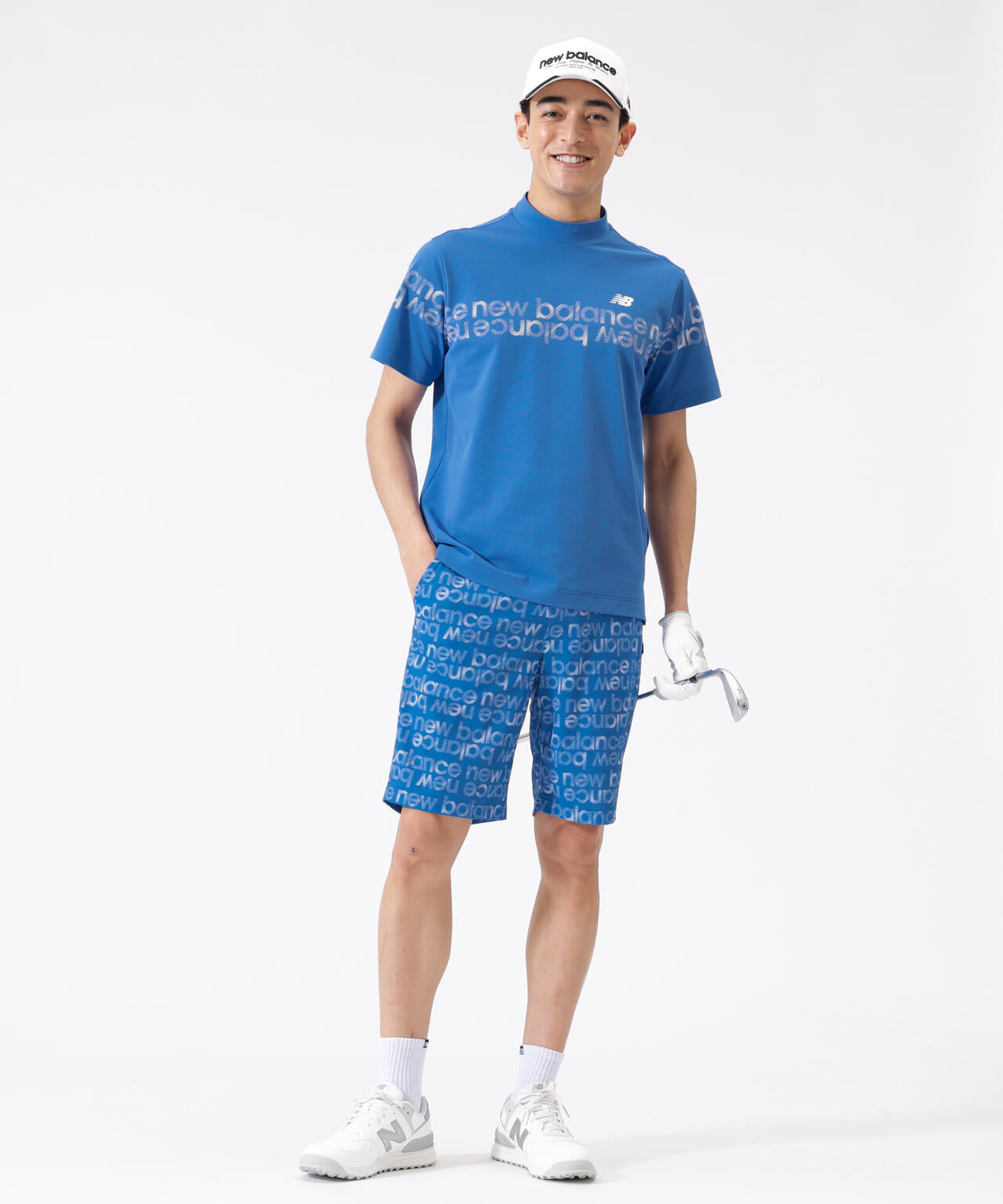 半袖 モックネック プルオーバー (MENS)