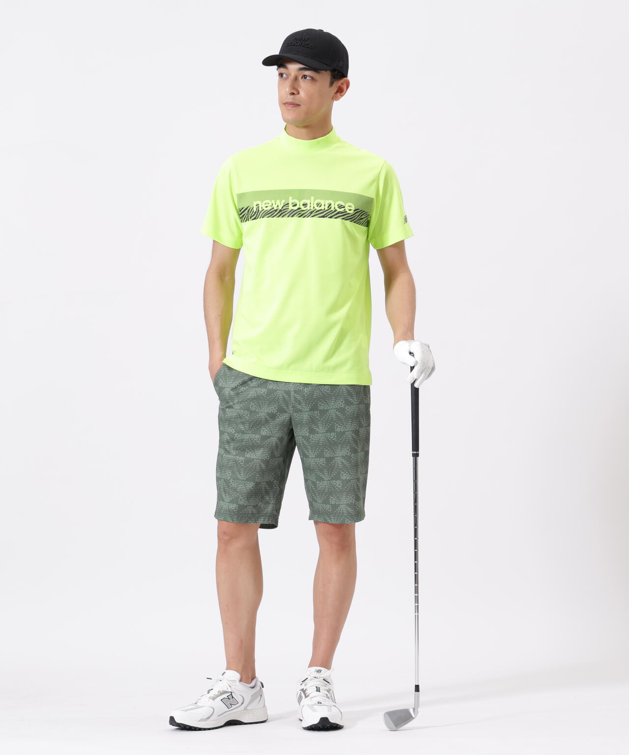 半袖 モックネック プルオーバー (MENS)