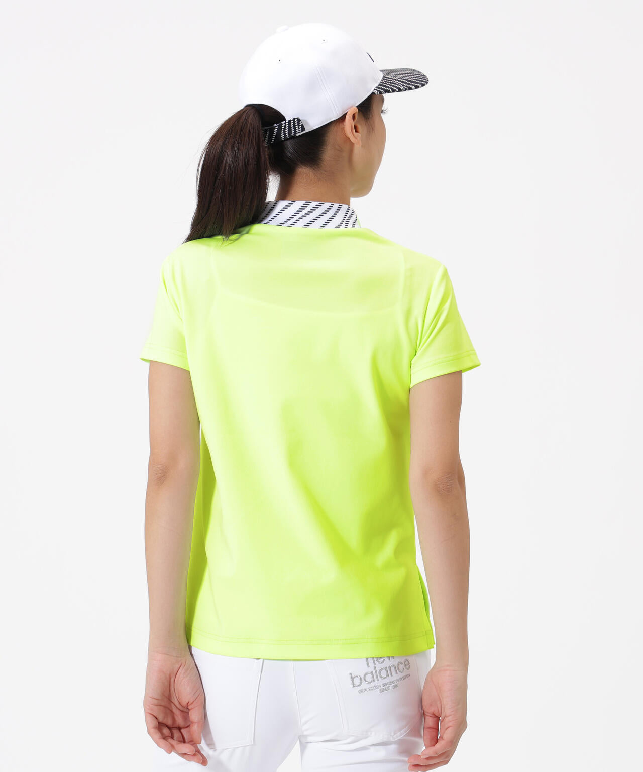 半袖 モックネック プルオーバー (WOMENS)