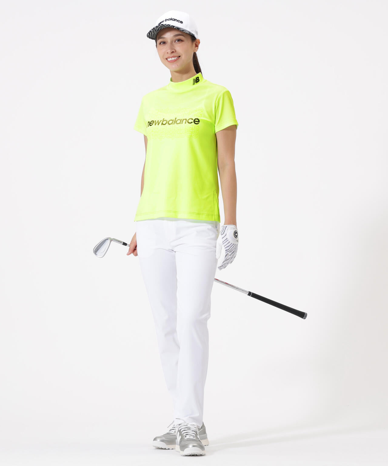半袖 モックネック プルオーバー (WOMENS)
