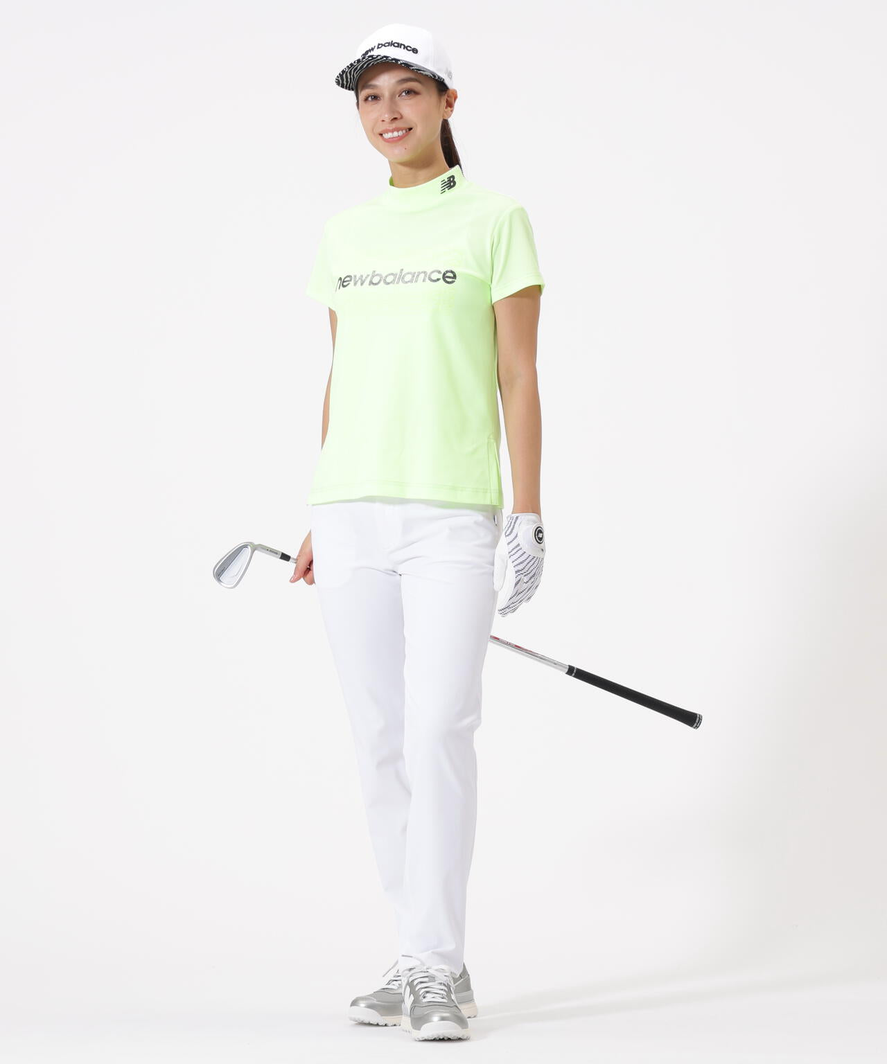 半袖 モックネック プルオーバー (WOMENS)