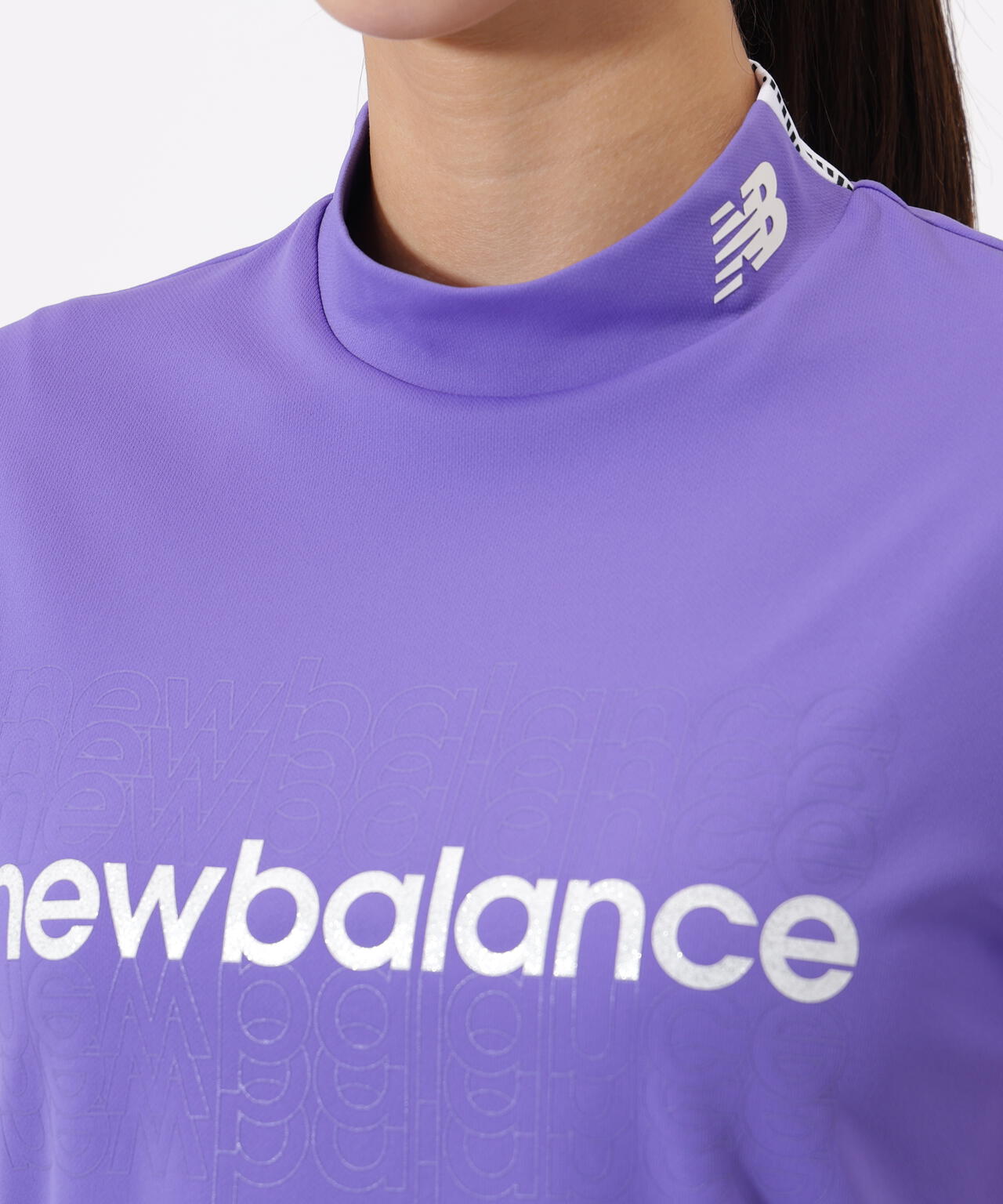 半袖 モックネック プルオーバー (WOMENS)