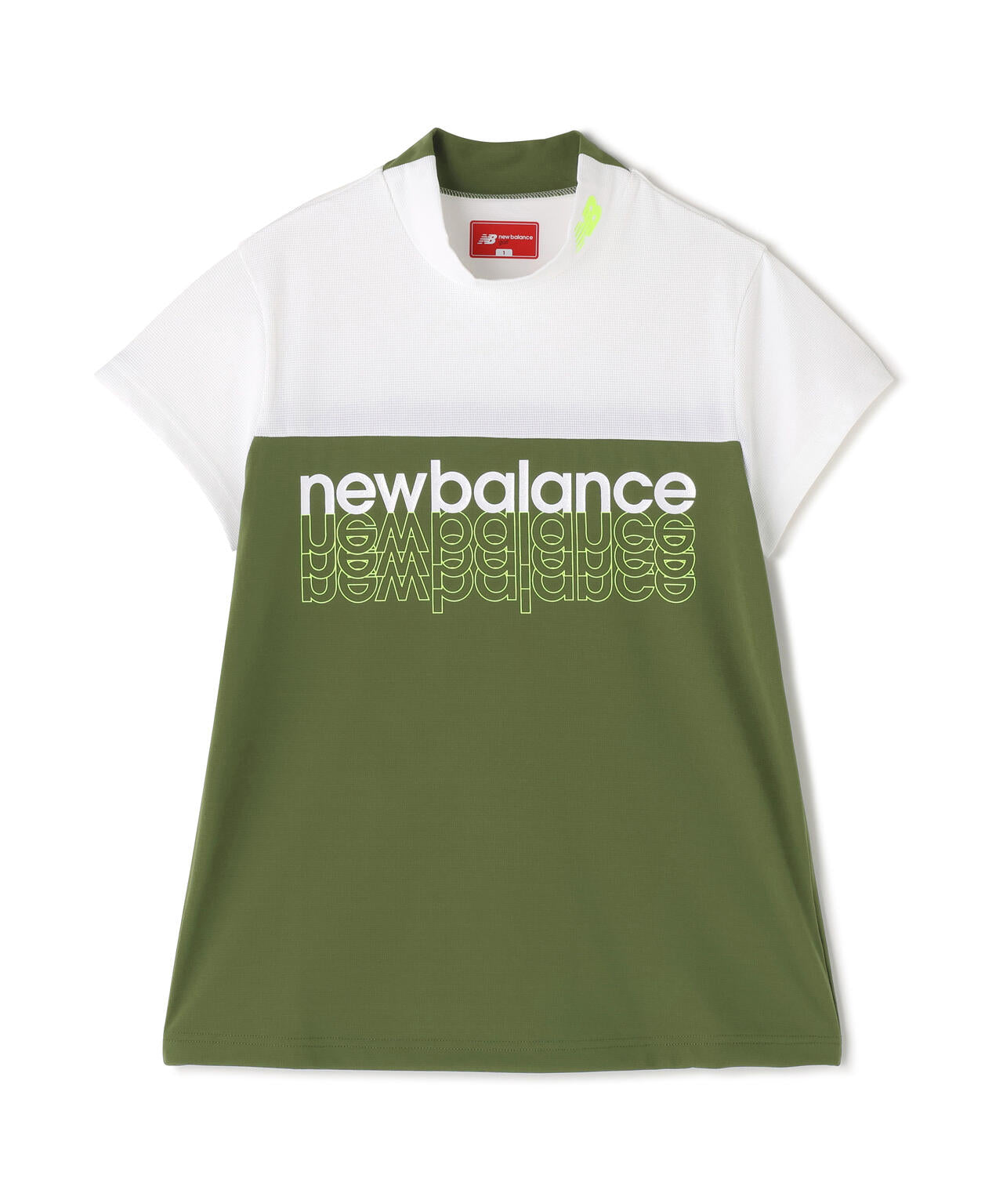 超速乾 半袖 モックネック プルオーバー (WOMENS)