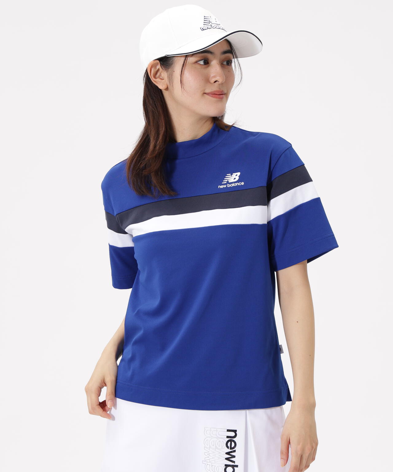 超速乾 ハーフスリーブ モックネック プルオーバー (WOMENS)