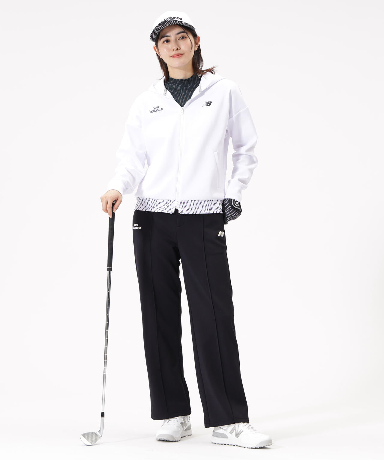 半袖 モックネック プルオーバー (WOMENS)