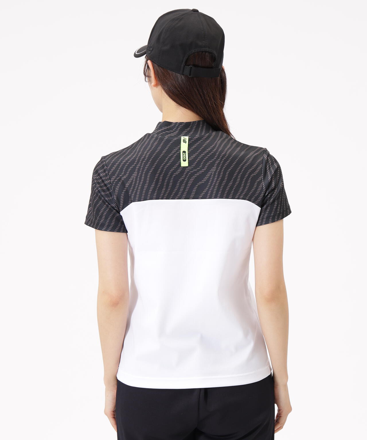 半袖 モックネック プルオーバー (WOMENS)