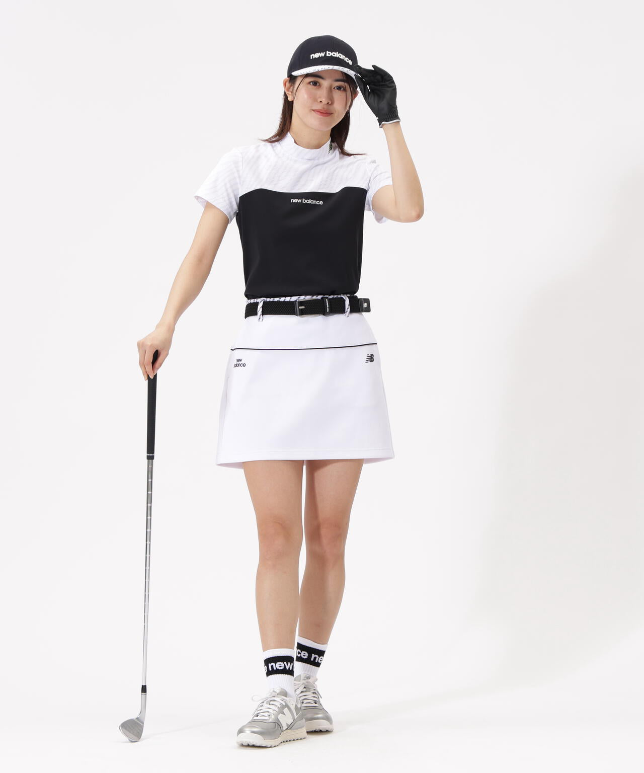 半袖 モックネック プルオーバー (WOMENS)