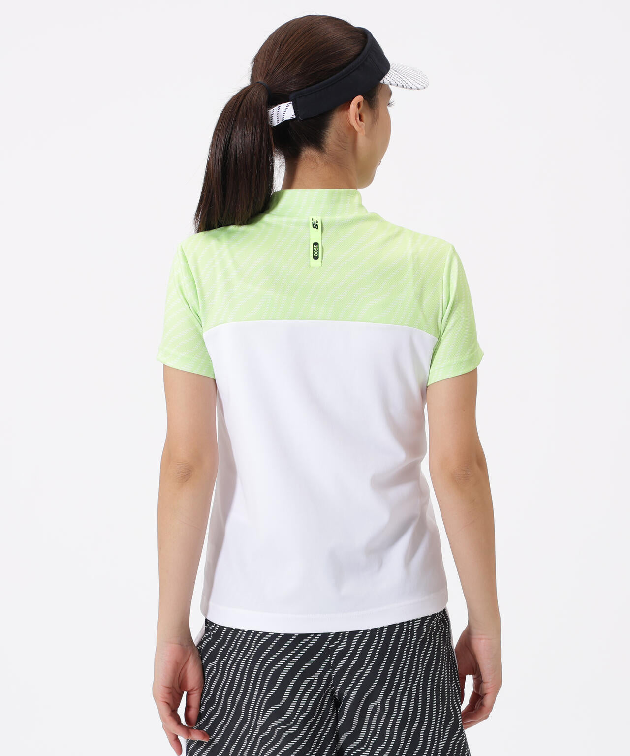 半袖 モックネック プルオーバー (WOMENS)