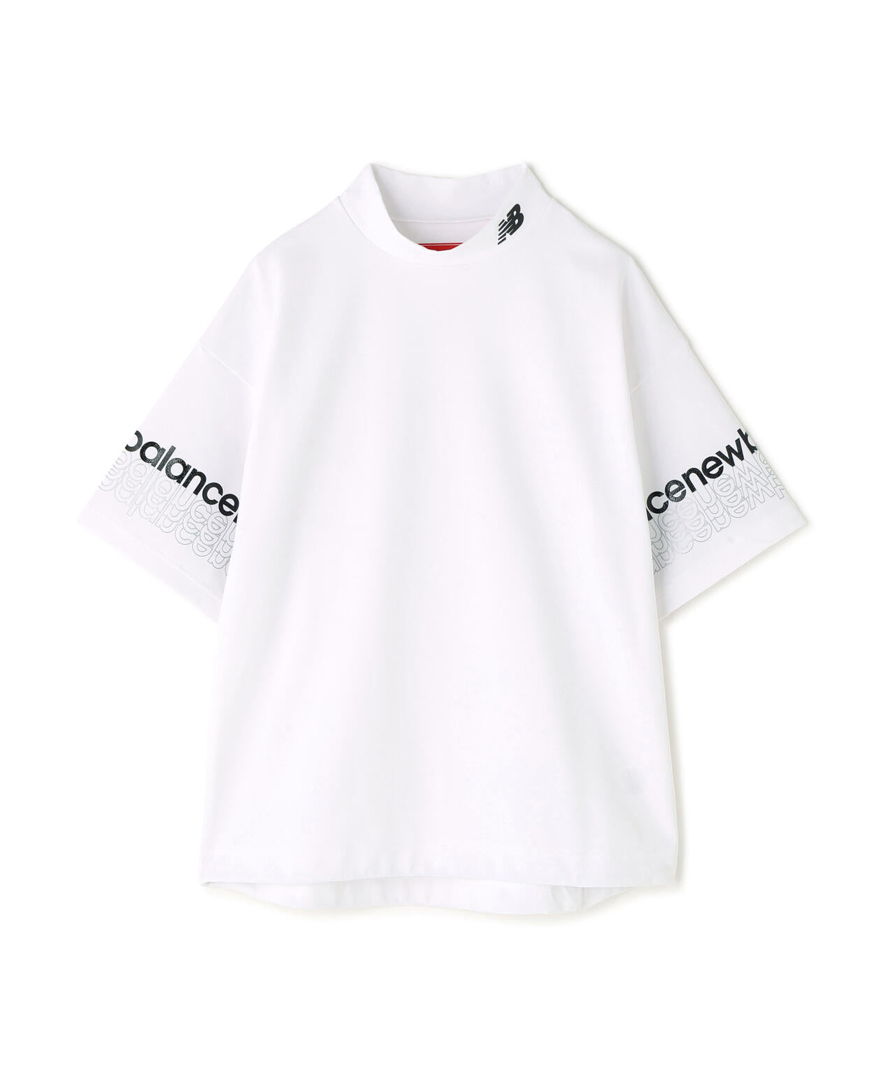 ハーフスリーブ モックネック プルオーバー (WOMENS)