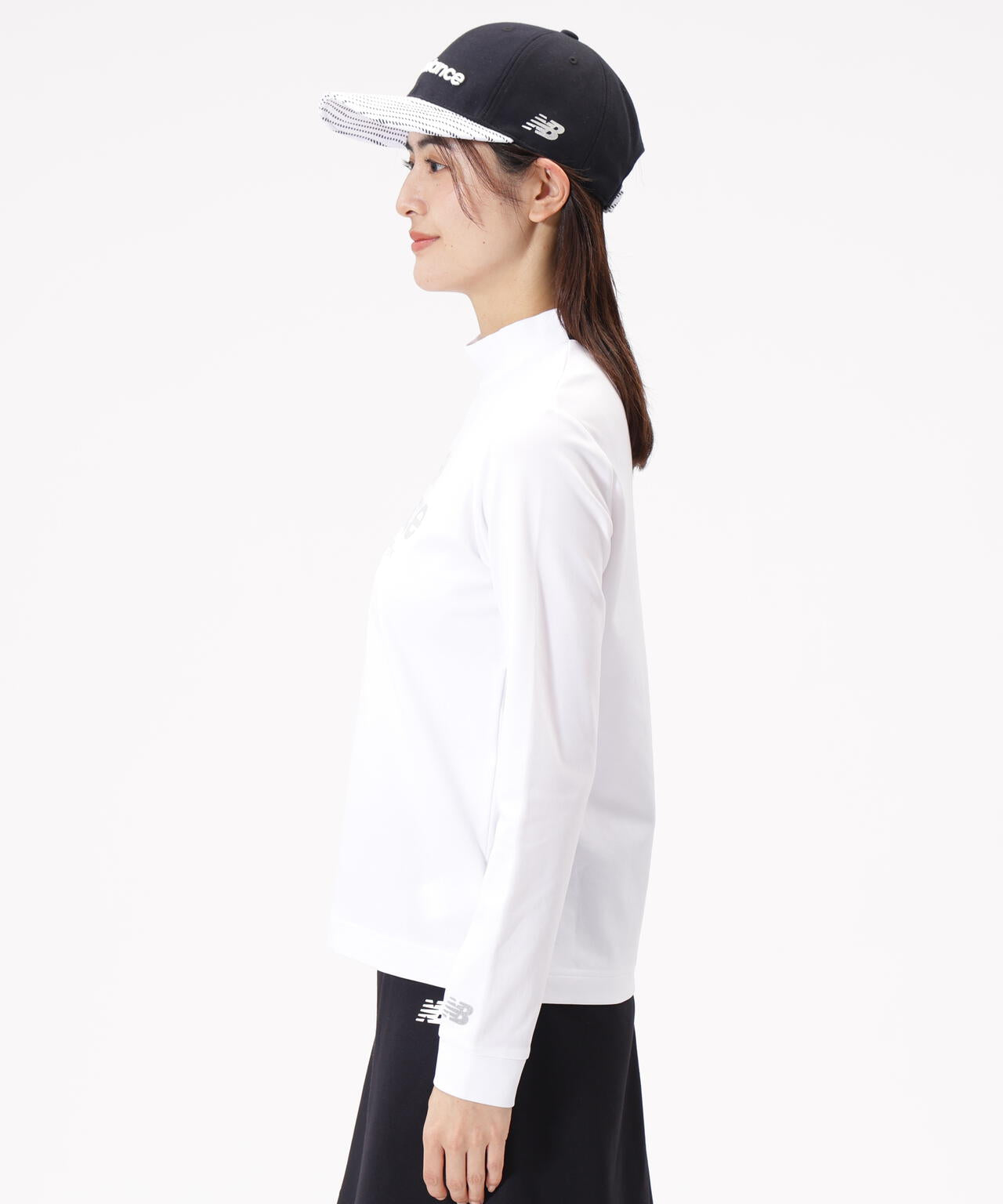 【直営店舗限定】長袖 モックネック プルオーバー (WOMENS)