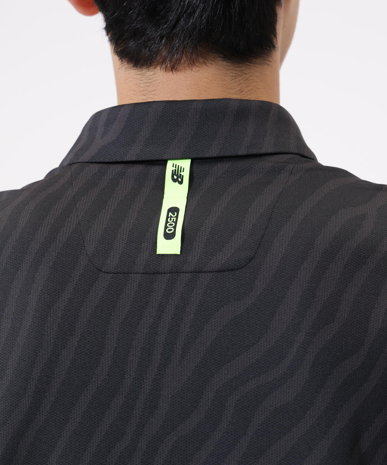 トーナルゼブラ柄 半袖 カラーシャツ (MENS)