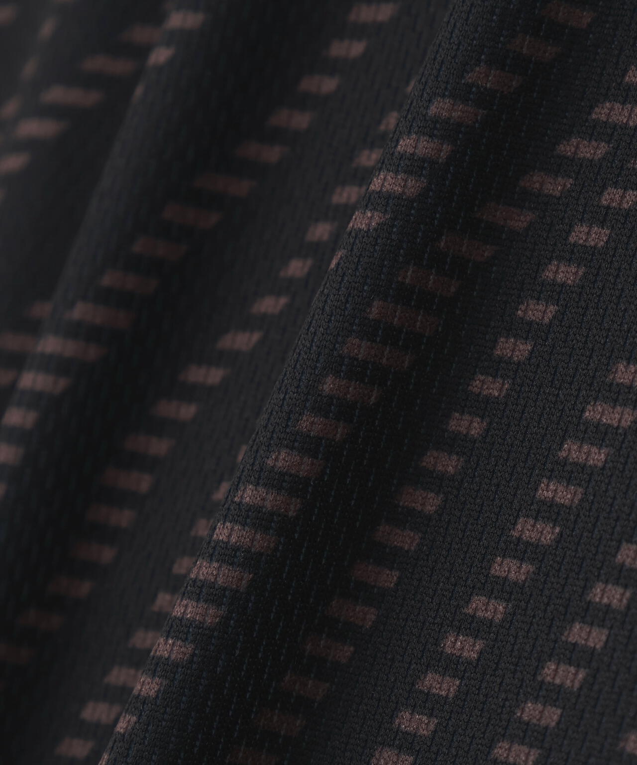 ストライプゼブラ 半袖 カラーシャツ (MENS)