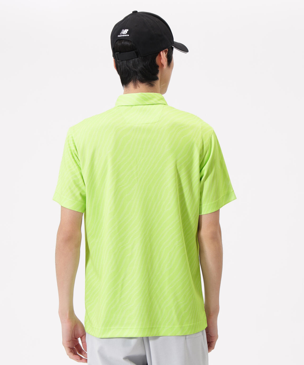 ストライプゼブラ 半袖 カラーシャツ (MENS)