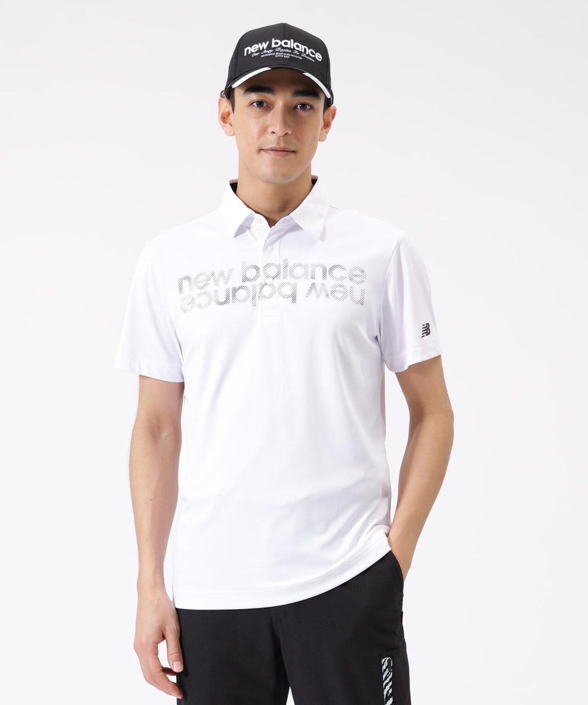 接触冷感 半袖カラーシャツ (MENS)