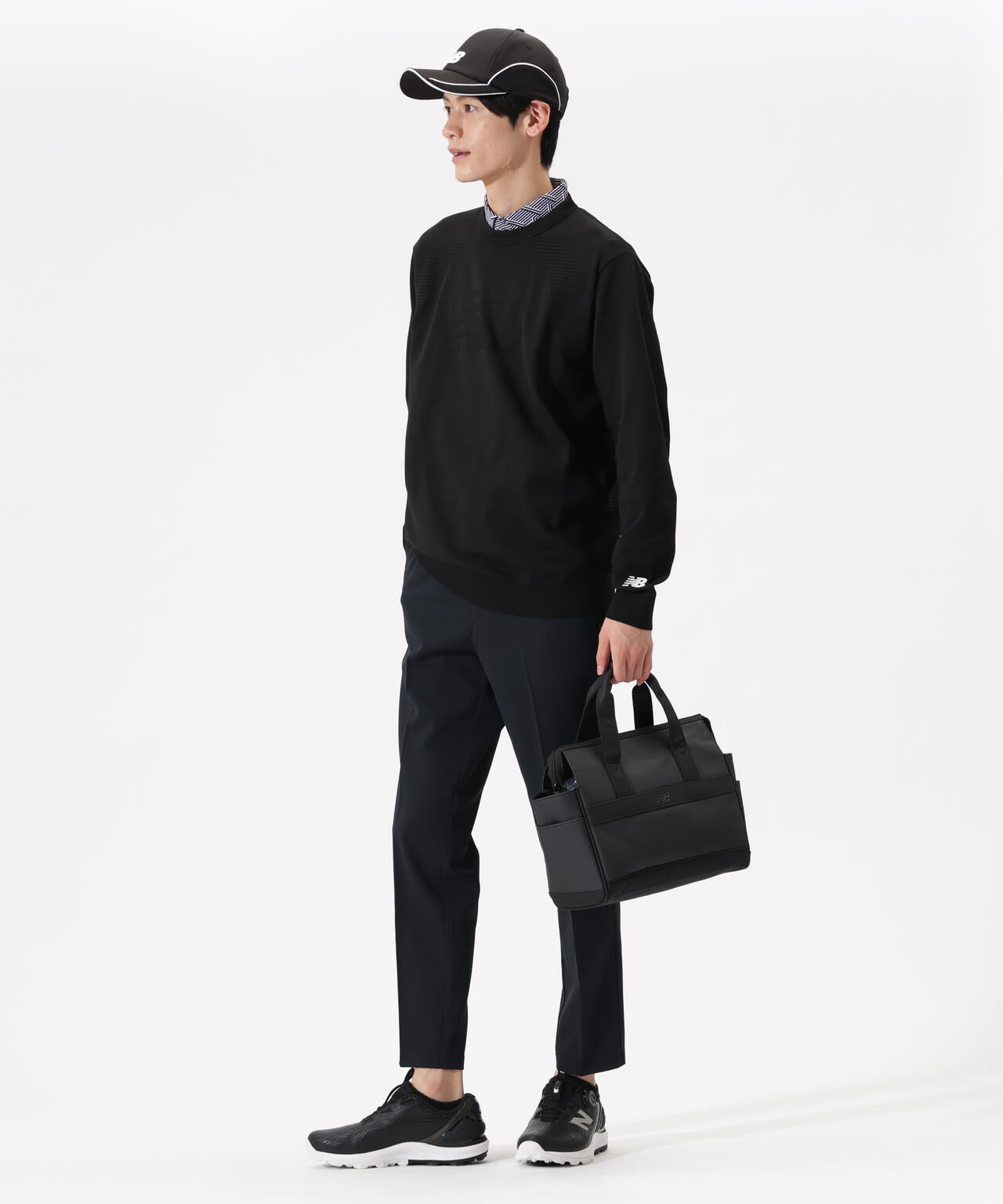 クルーネック ニット プルオーバー (MENS)