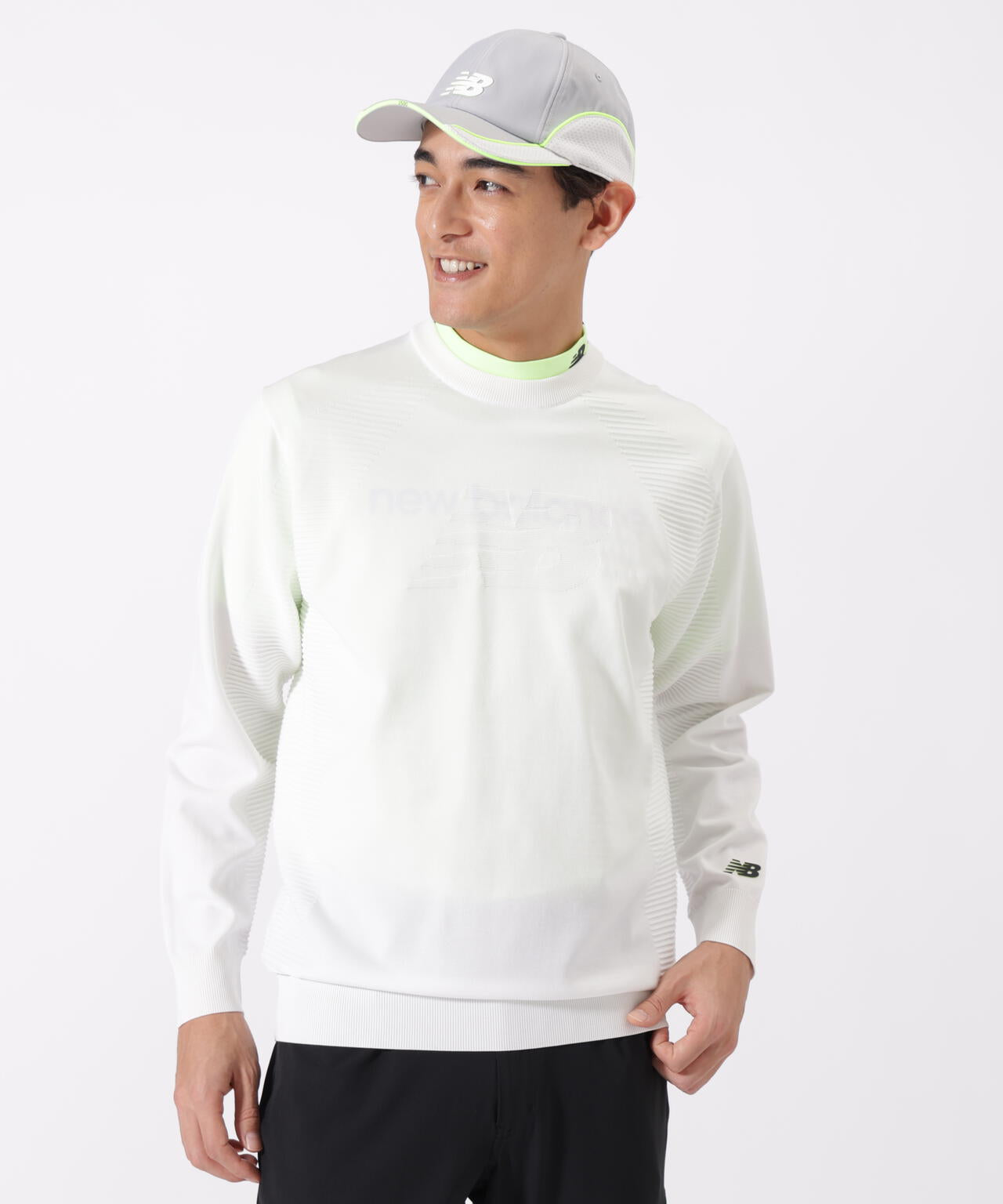 クルーネック ニット プルオーバー (MENS)