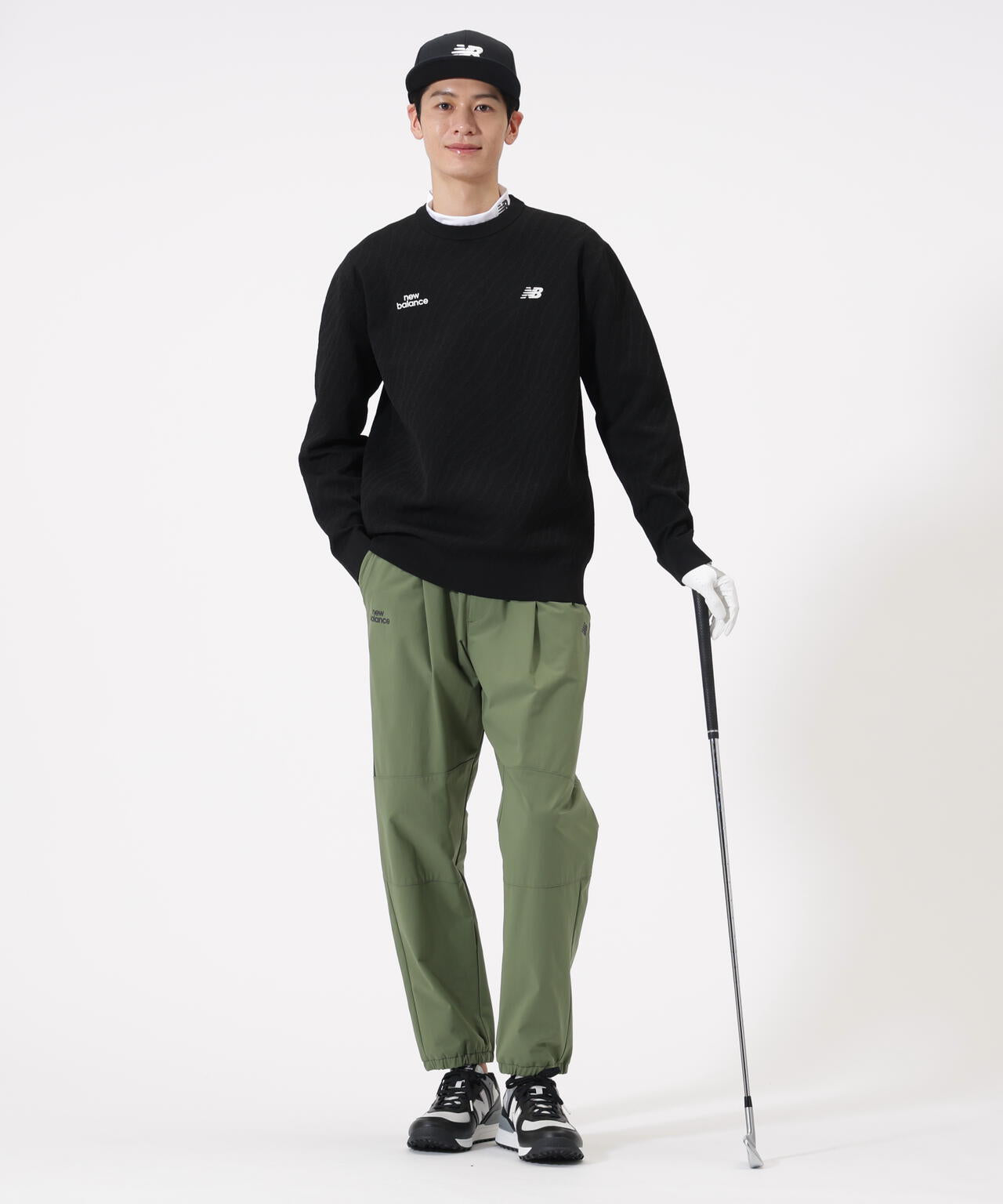 トーナルゼブラ柄 メッシュ ニット プルオーバー (MENS)