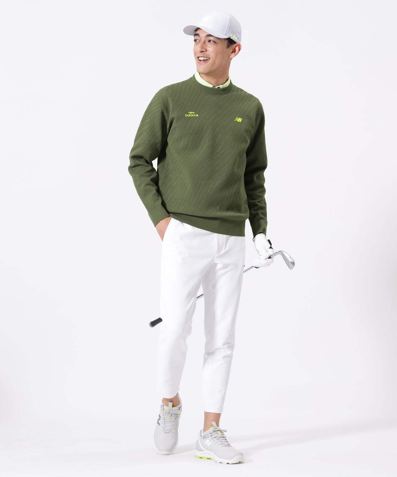 トーナルゼブラ柄 メッシュ ニット プルオーバー (MENS)