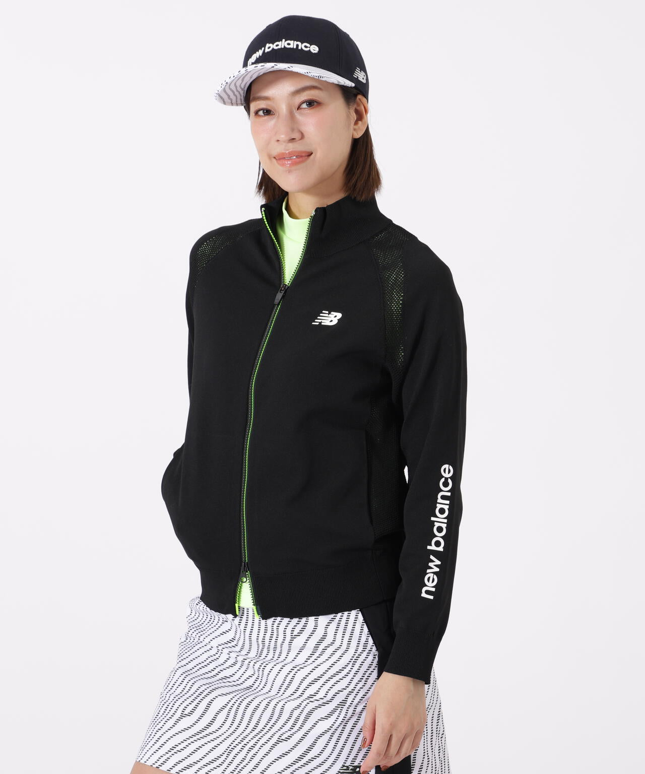 フルジップ ニット ブルゾン (WOMENS)