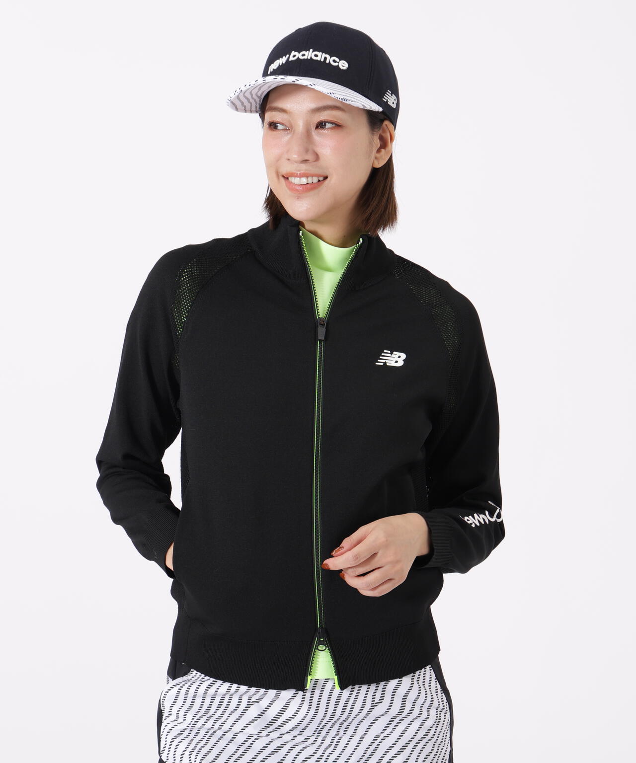 フルジップ ニット ブルゾン (WOMENS)