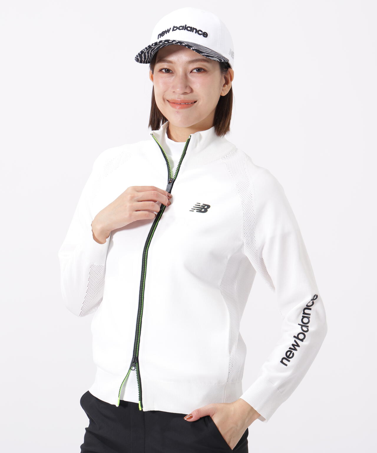 フルジップ ニット ブルゾン (WOMENS)