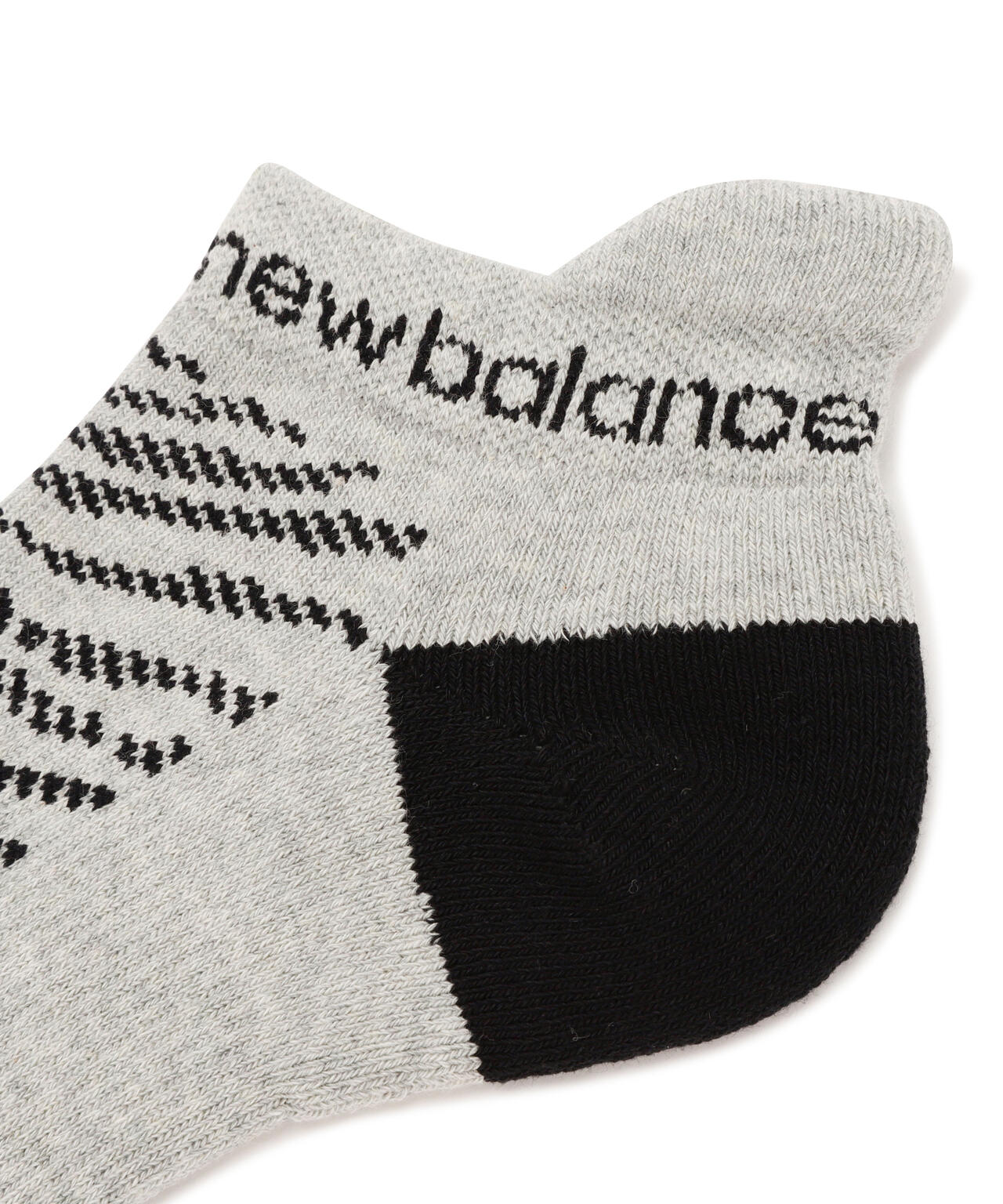 ストライプゼブラ柄 アンクルソックス (WOMENS)