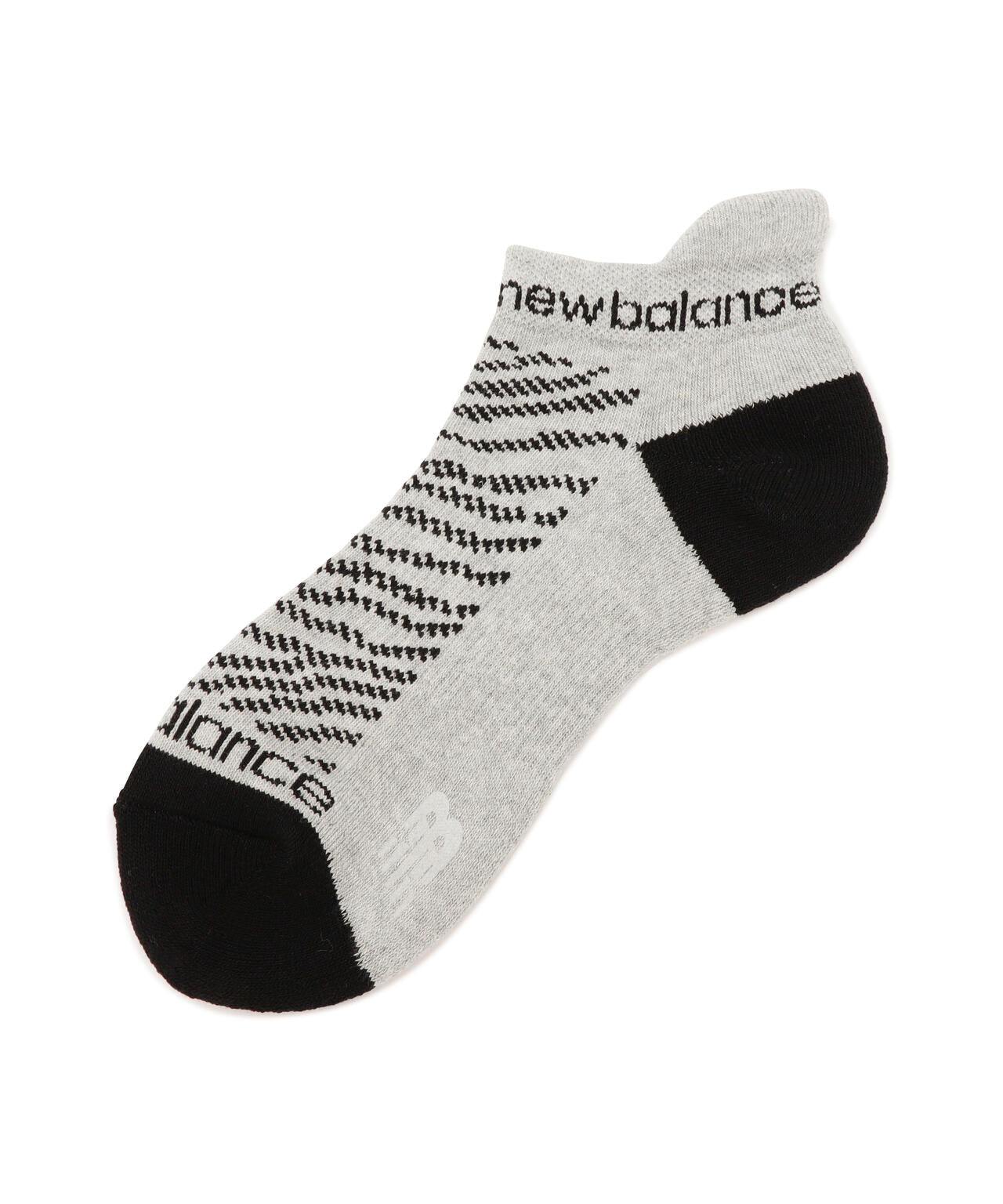 ストライプゼブラ柄 アンクルソックス (WOMENS)