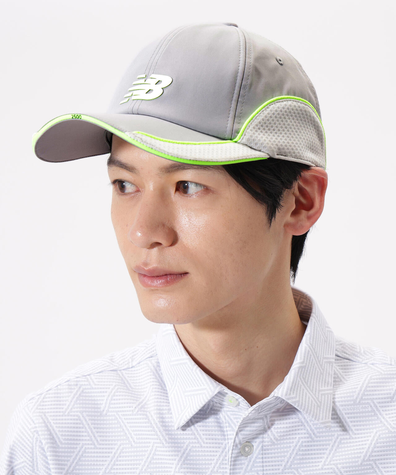 タフタ×メッシュ 6パネルキャップ (MENS)