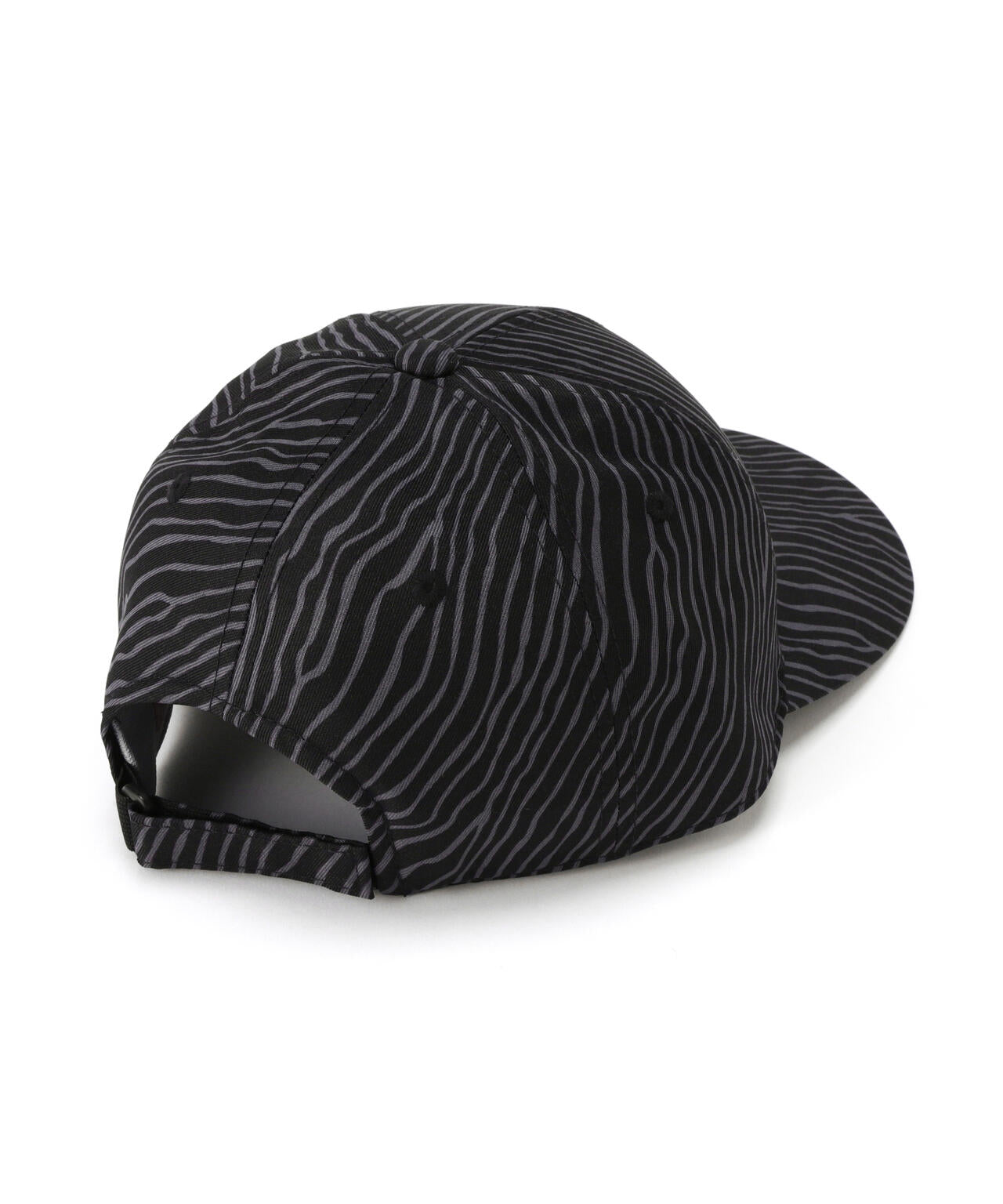 ゼブラ柄 セミカーブドブリムキャップ (MENS)