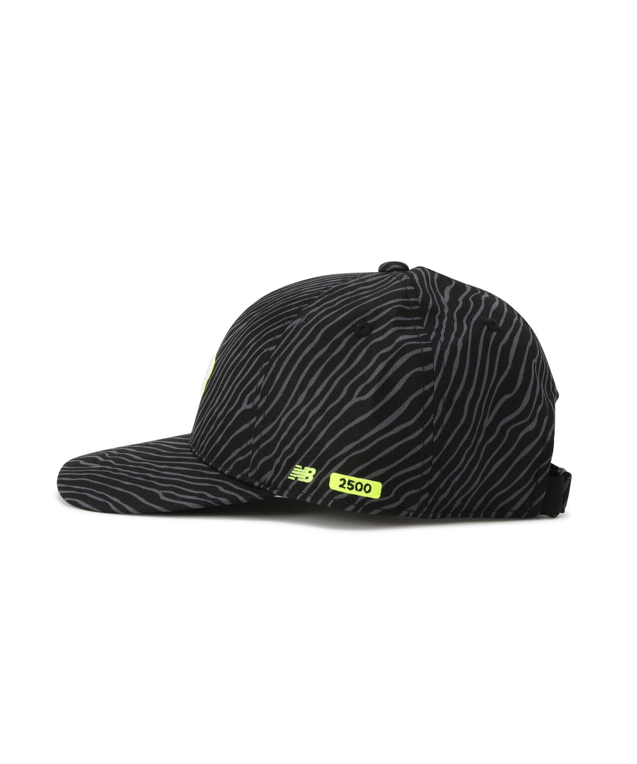 ゼブラ柄 セミカーブドブリムキャップ (MENS)