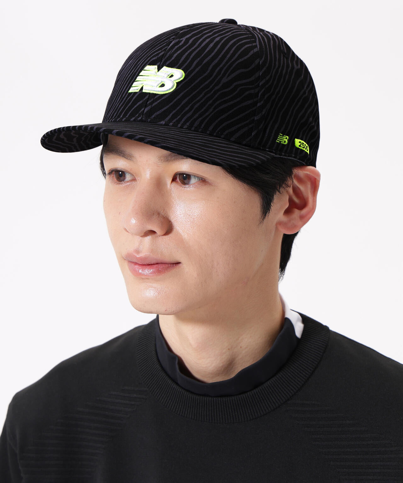 ゼブラ柄 セミカーブドブリムキャップ (MENS)