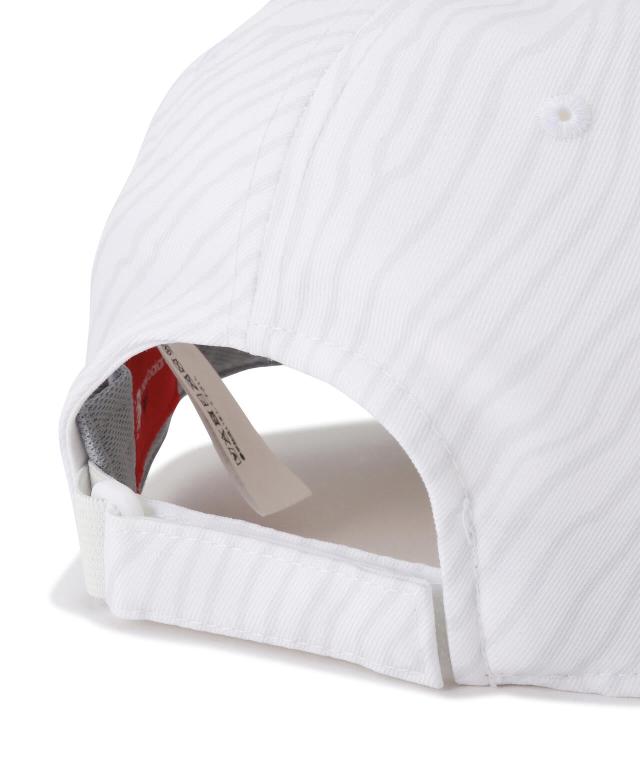 ゼブラ柄 セミカーブドブリムキャップ (MENS)