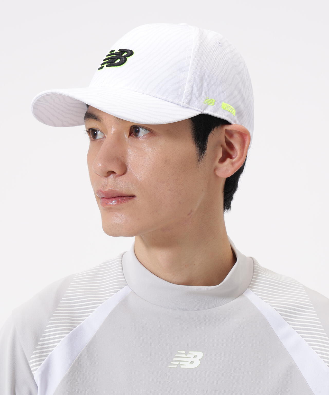 ゼブラ柄 セミカーブドブリムキャップ (MENS)