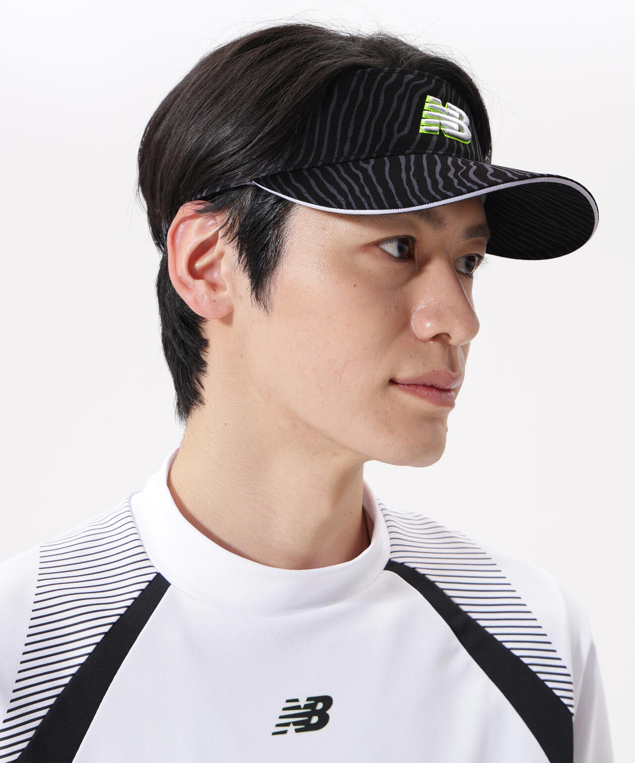 ゼブラ柄 バイザー (MENS)